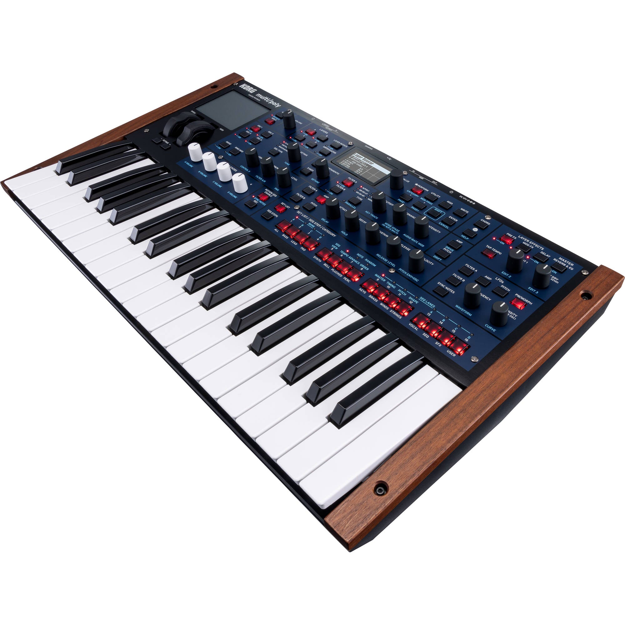 Korg Multi/Poly 37 Key Virtual Analog Modeling Synthesizer