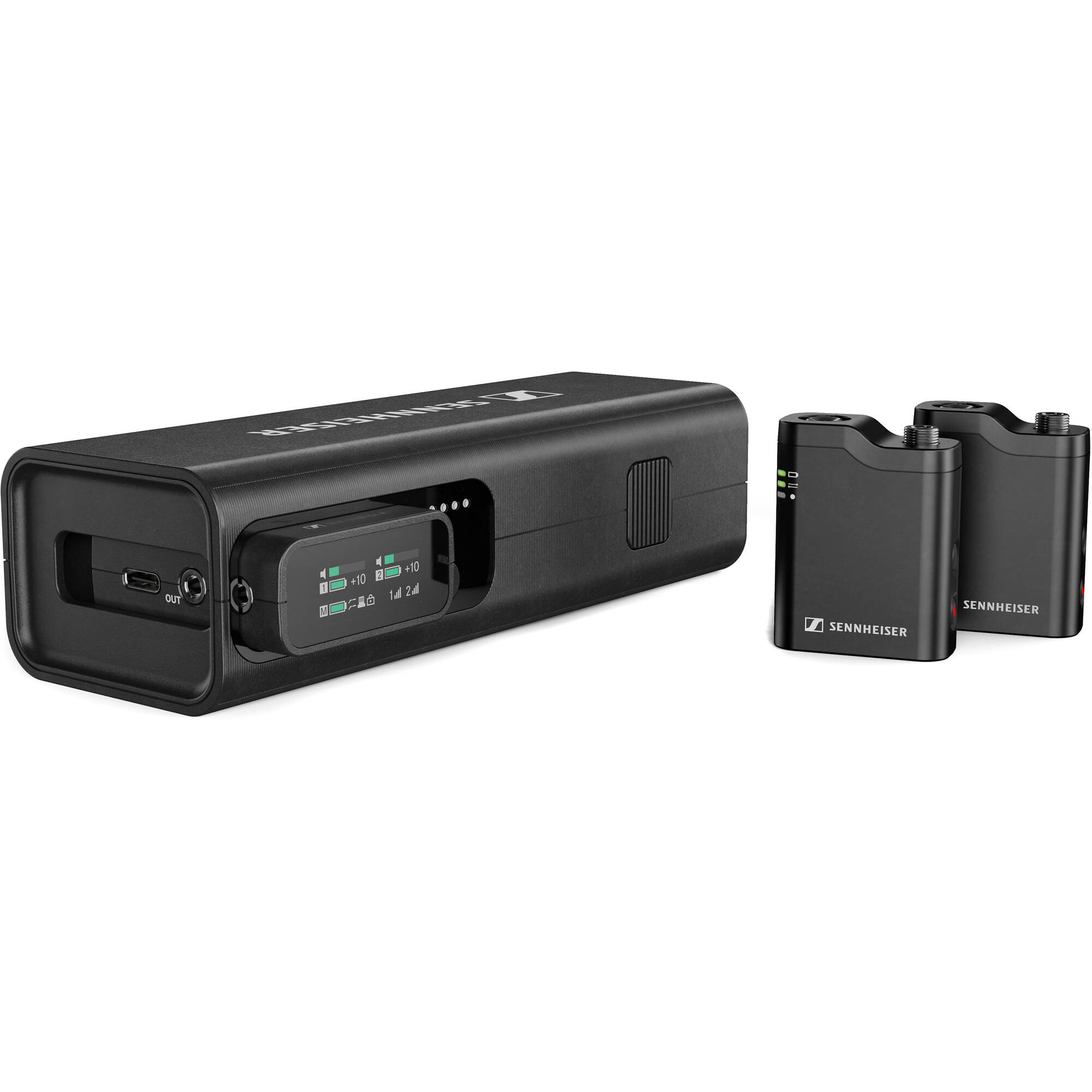 Sennheiser Profile 2-Person Clip-On Wireless Mic System/Recorder for Camera & Smartphone (2.4 GHz)