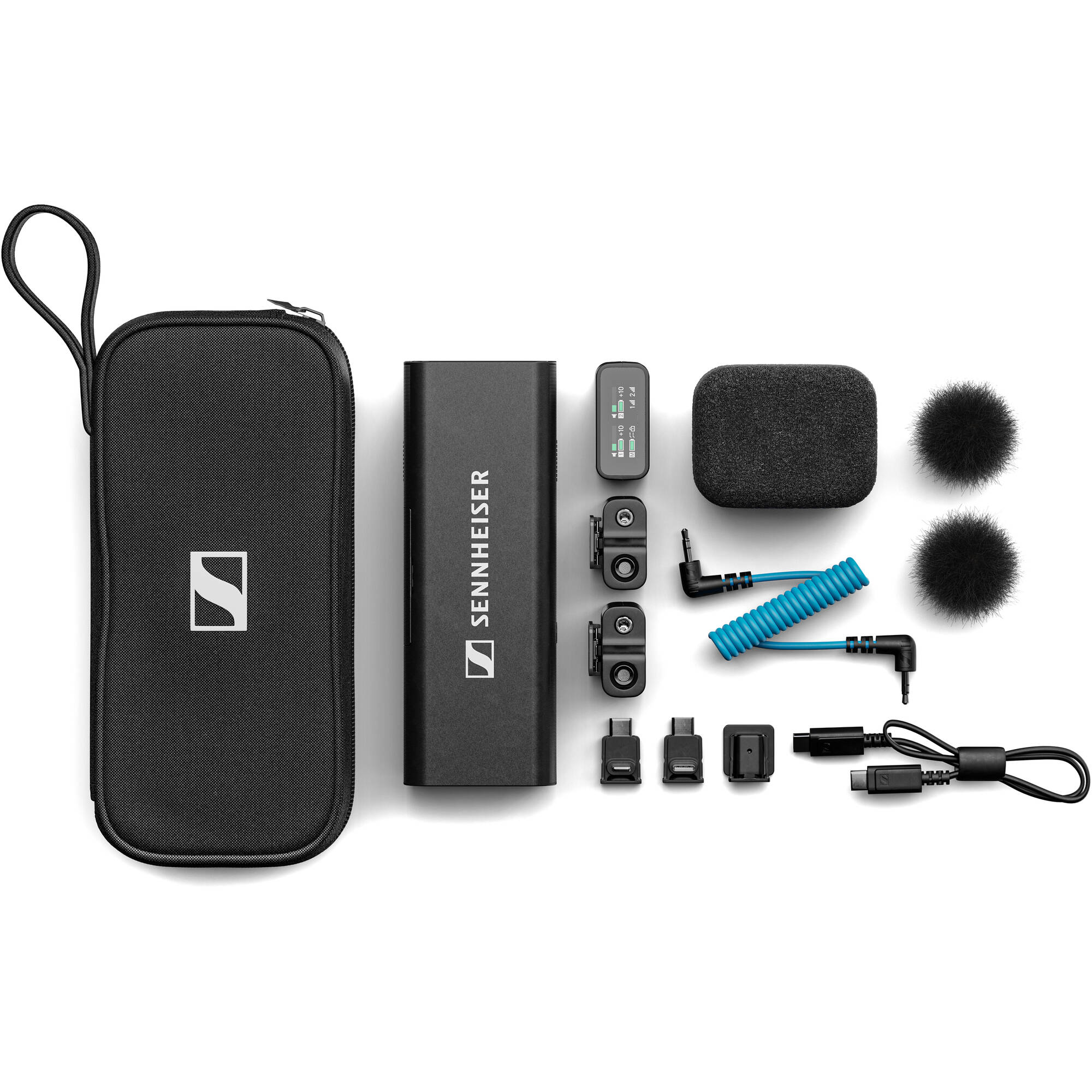 Sennheiser Profile 2-Person Clip-On Wireless Mic System/Recorder for Camera & Smartphone (2.4 GHz)