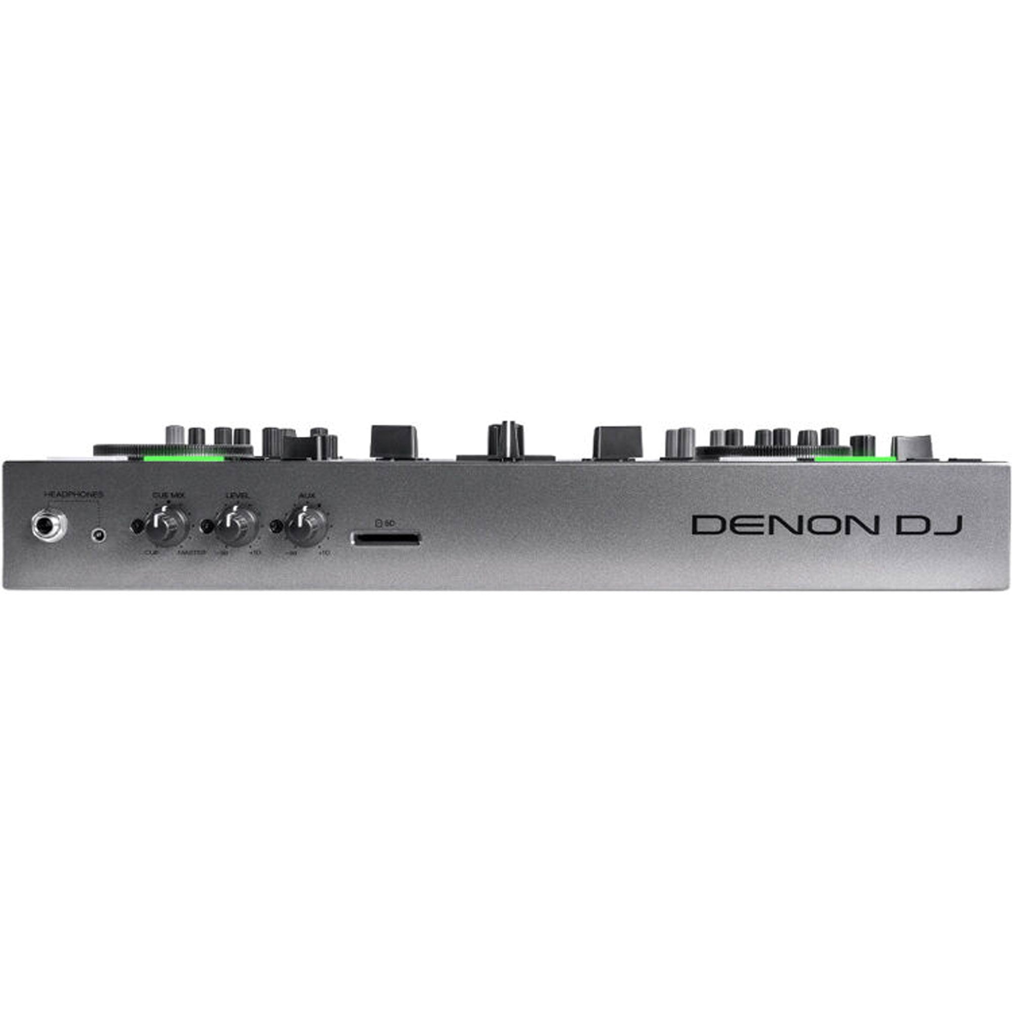 Denon DJ PRIME GO+ Standalone 2-Deck Rechargeable Smart DJ Console with 7" Touchscreen