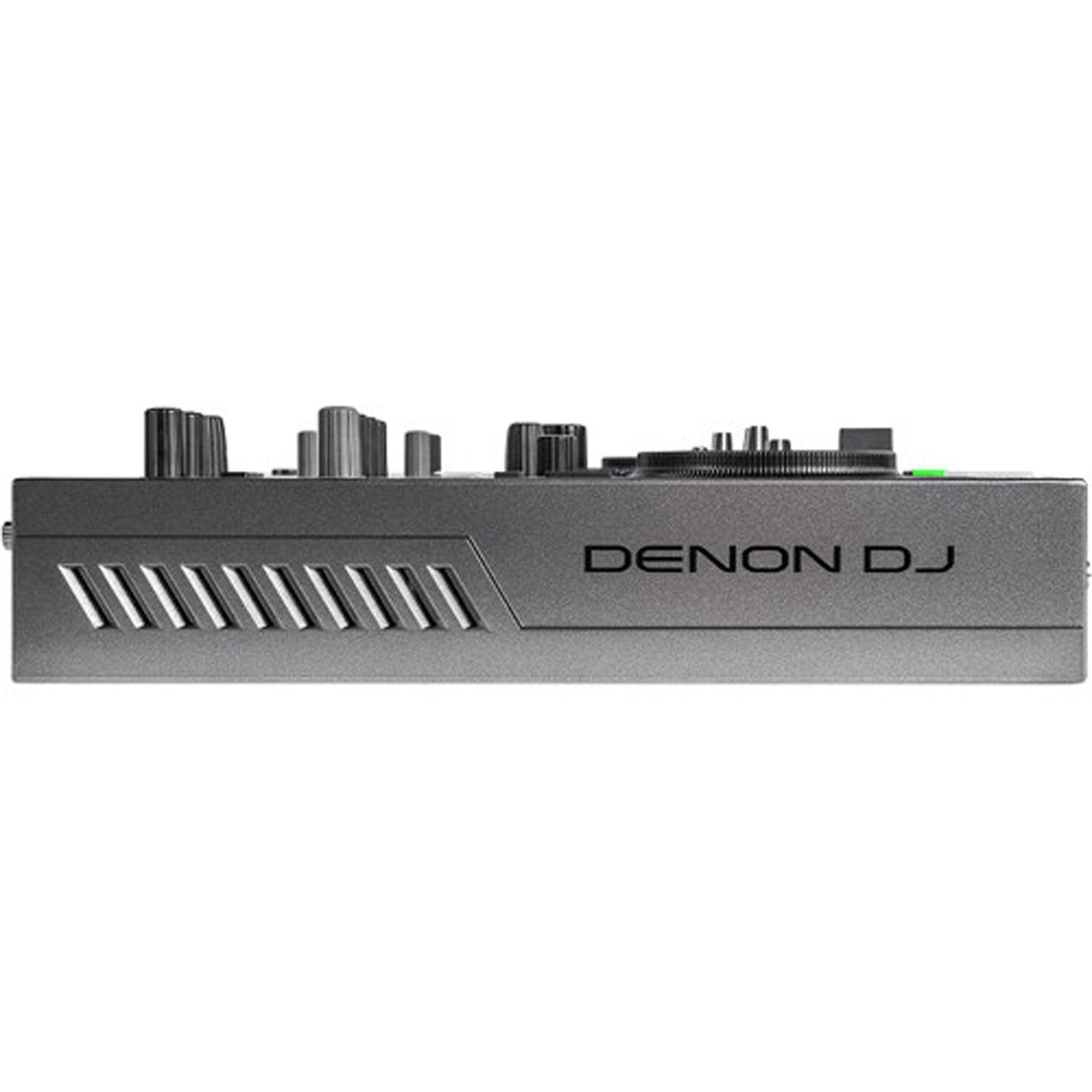 Denon DJ PRIME GO+ Standalone 2-Deck Rechargeable Smart DJ Console with 7" Touchscreen