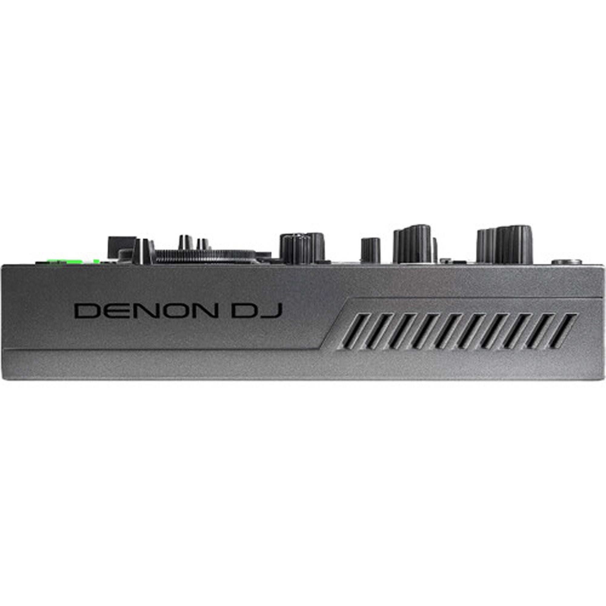 Denon DJ PRIME GO+ Standalone 2-Deck Rechargeable Smart DJ Console with 7" Touchscreen