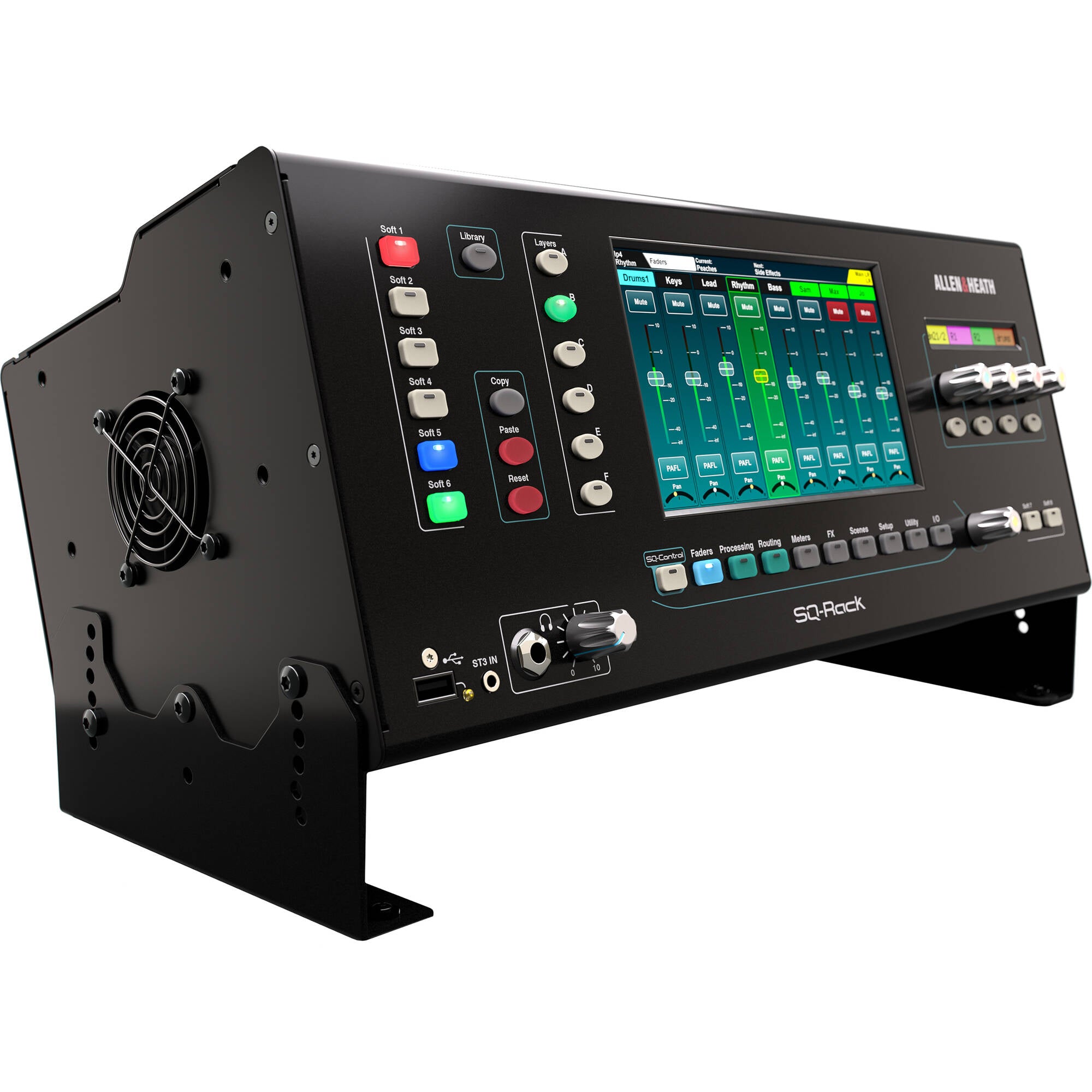 Allen & Heath SQ-Rack 48-Channel / 36-Bus Rackmount Digital Mixer (4 RU)
