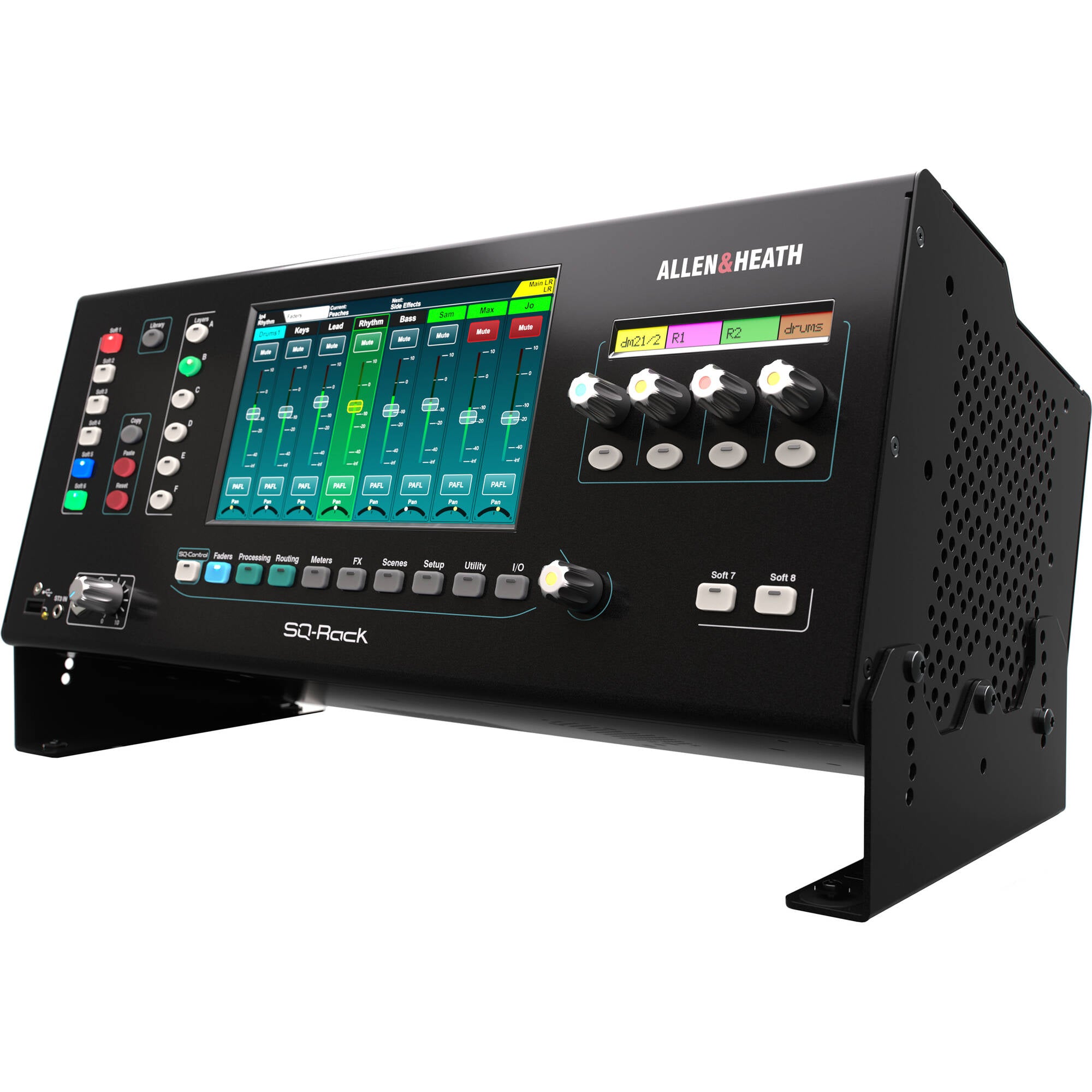 Allen & Heath SQ-Rack 48-Channel / 36-Bus Rackmount Digital Mixer (4 RU)