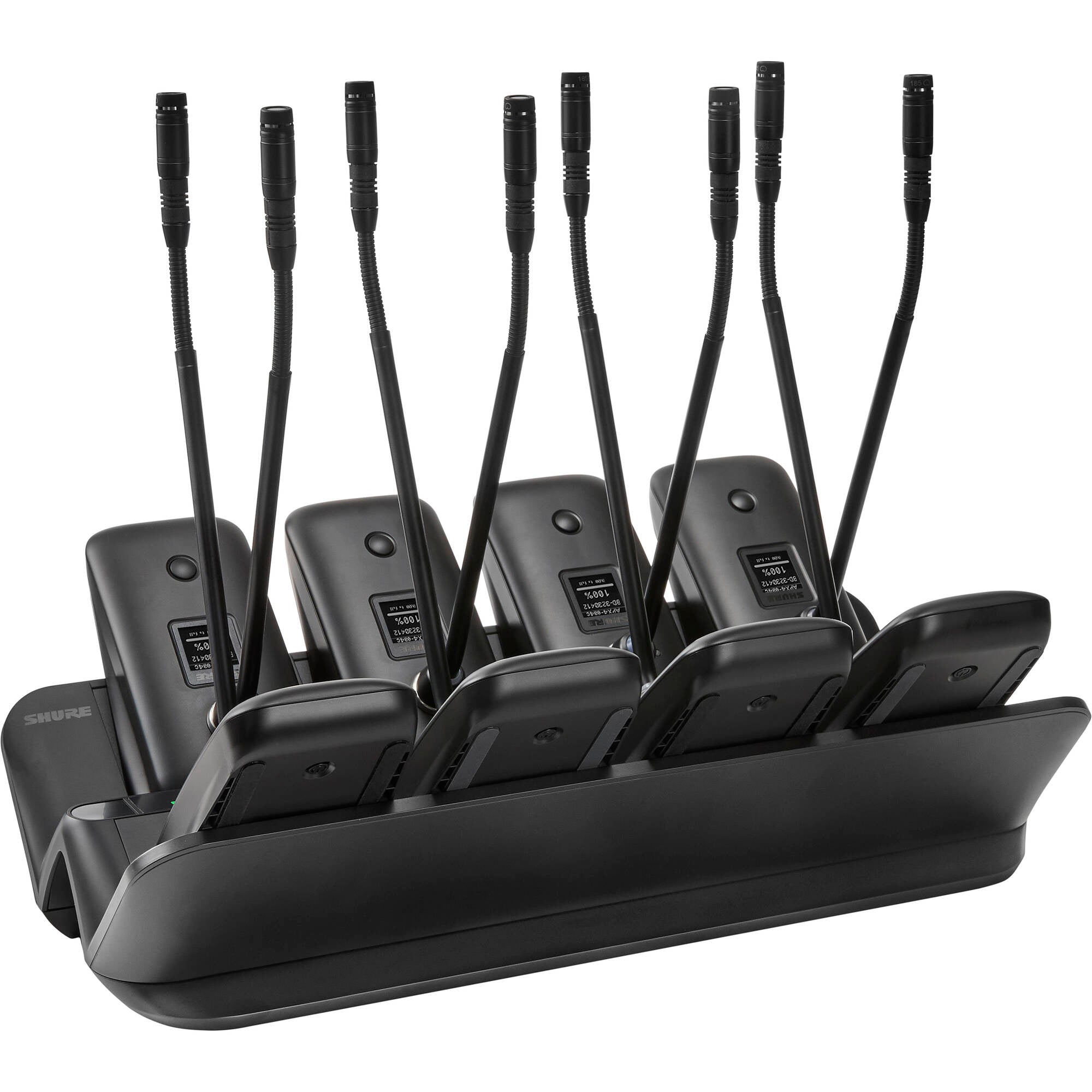 Shure MXWNDX8G Networked Charging Station for 8 MXW neXt Boundary & Gooseneck Transmitters