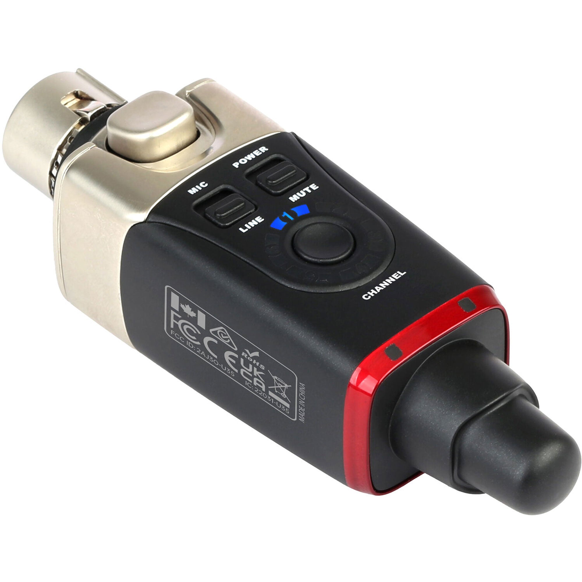 Xvive Audio U35 Wireless System for XLR Dynamic Microphones (5.8 GHz)