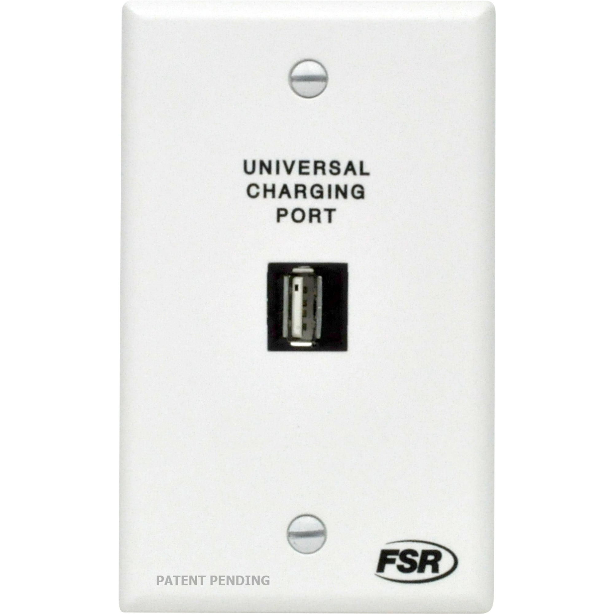 FSR IT-USB-CHRG-W Wall Plate USB Charging Port (White)