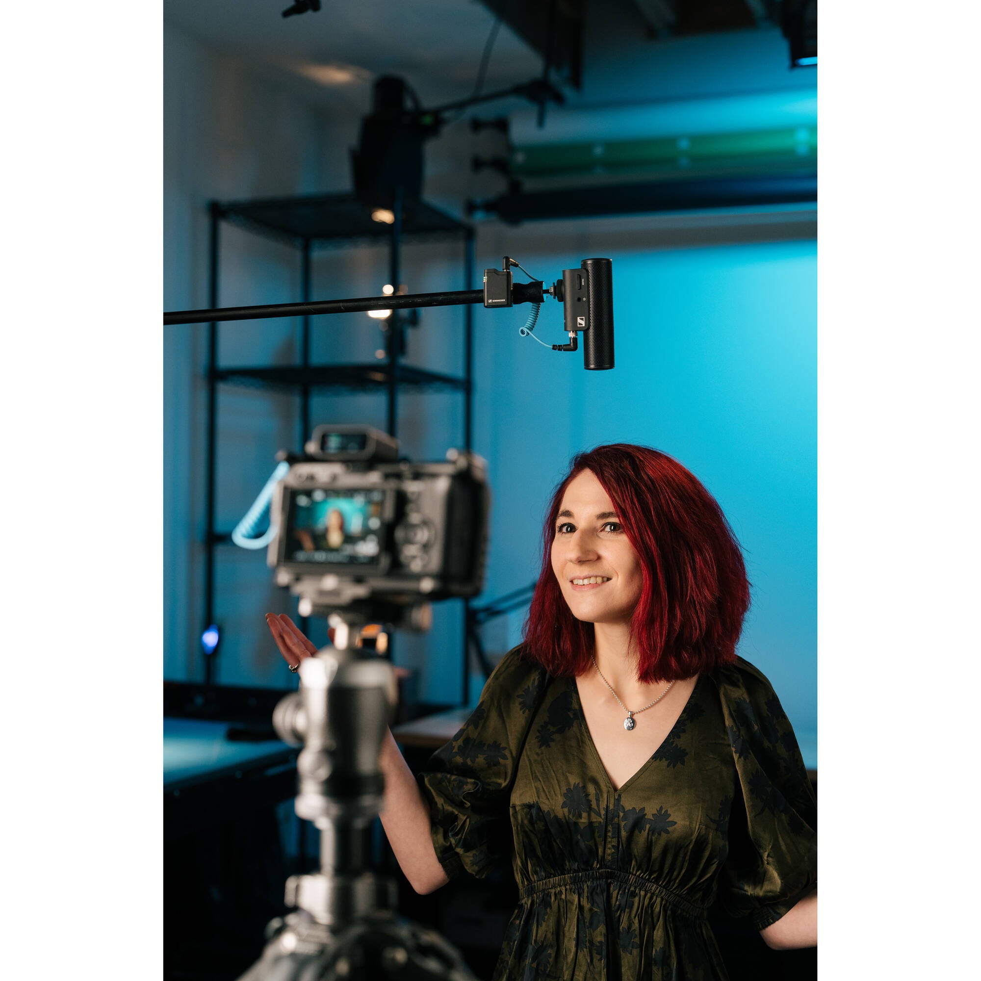 Sennheiser Profile 1-Person Clip-On Wireless Mic System/Recorder for Camera & Smartphone (2.4 GHz)