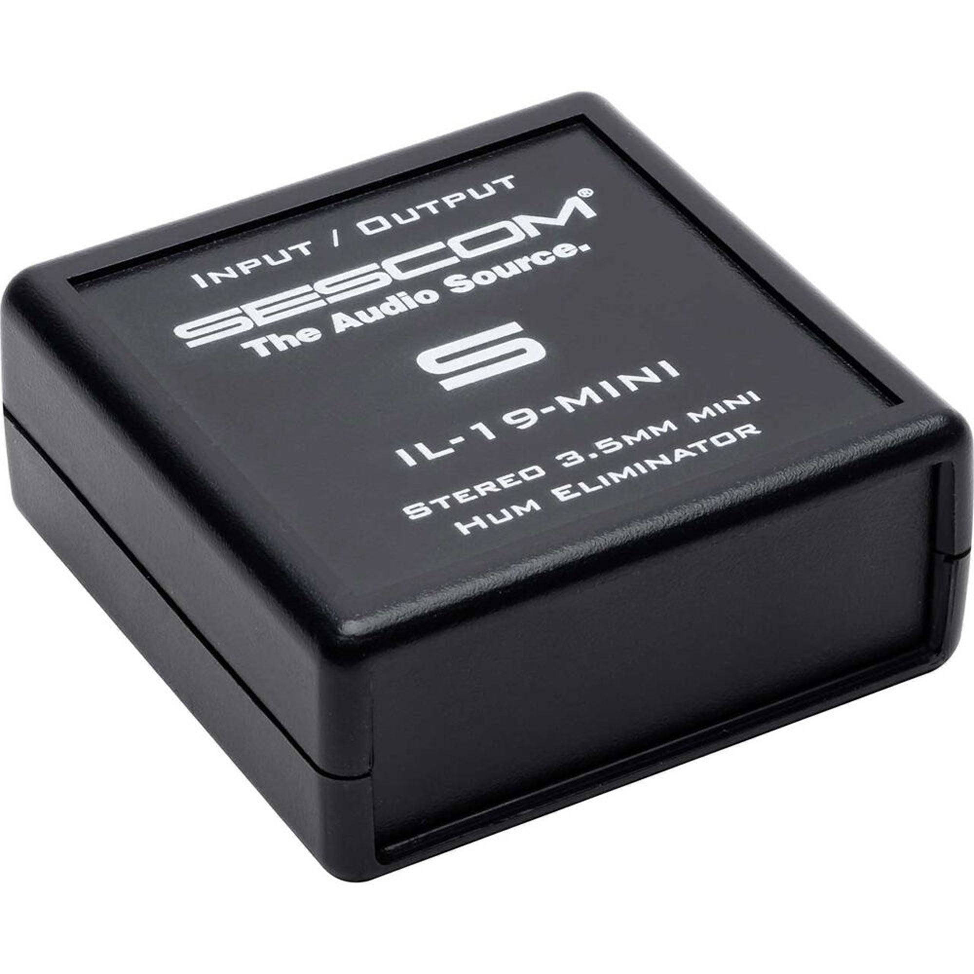 Sescom IL-19-MINI 3.5mm Stereo Mini I/O Hum Eliminator
