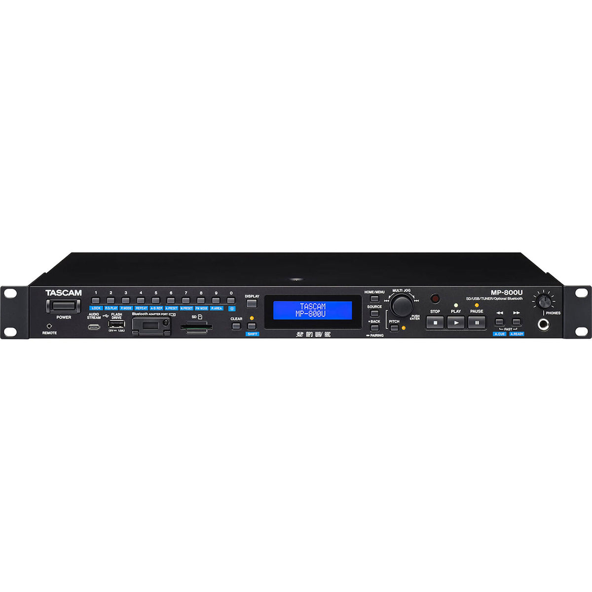 Tascam MP-800U SD/USB Multimedia Audio Player with FM Tuner