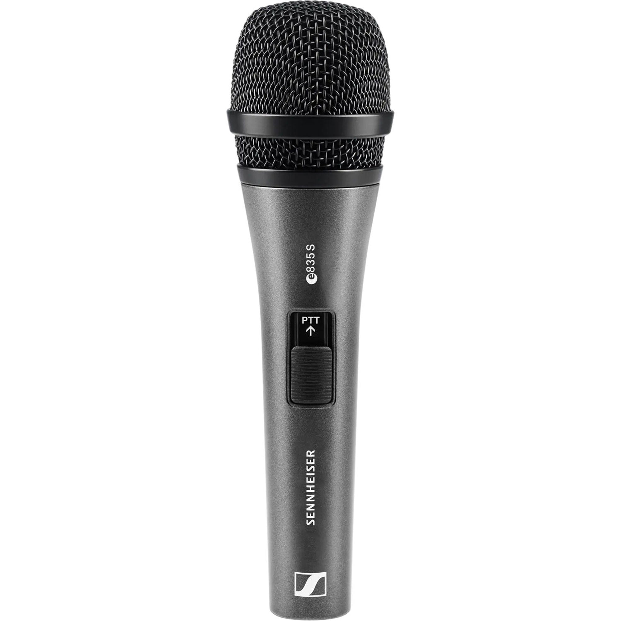 Sennheiser e 835-S-PTT Dynamic Cardioid Microphone with Push-to-Talk Switch