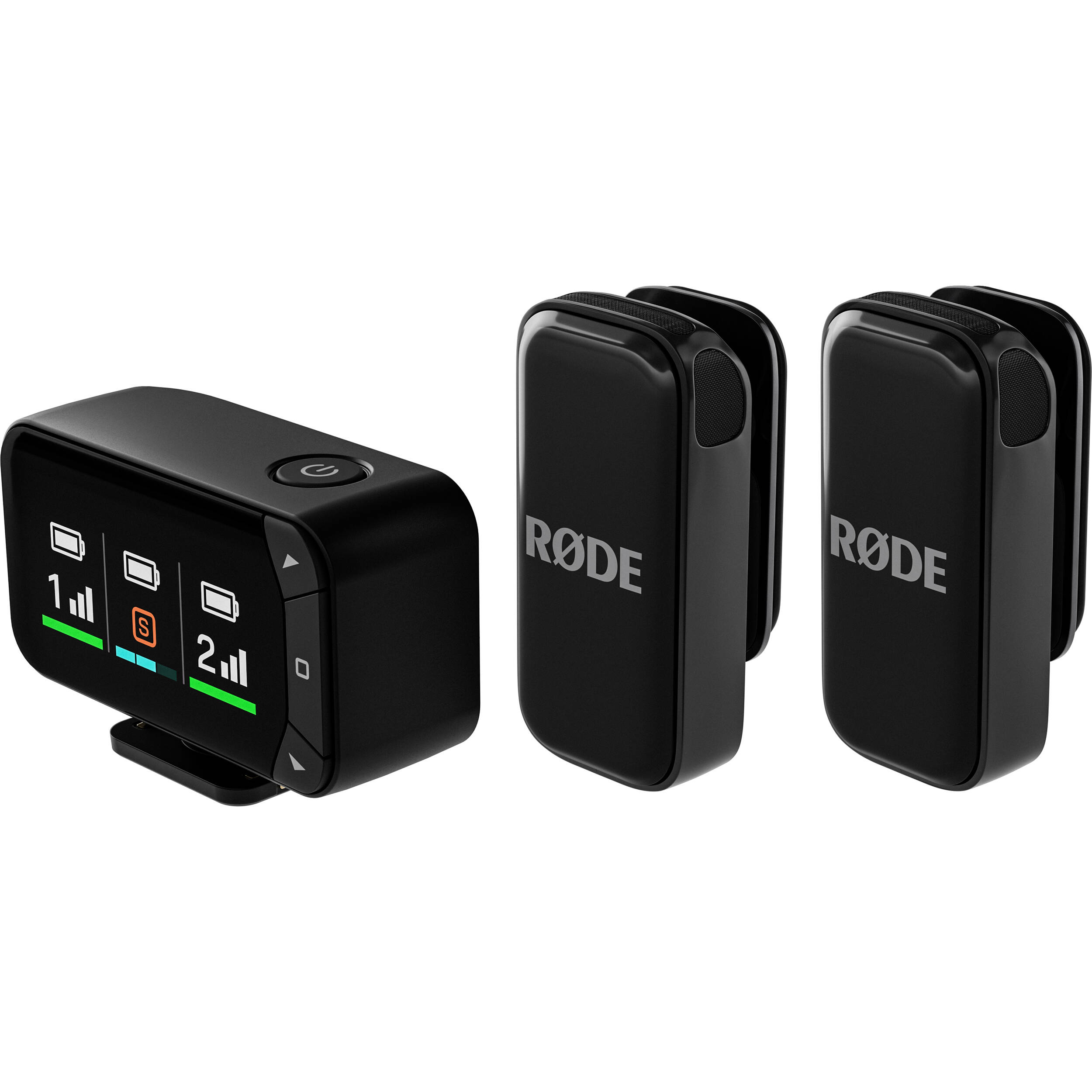Rode Wireless Micro Camera Kit 2-Person Ultracompact Wireless Microphone Pro System for Cameras and Mobile Devices (2.4 GHz)