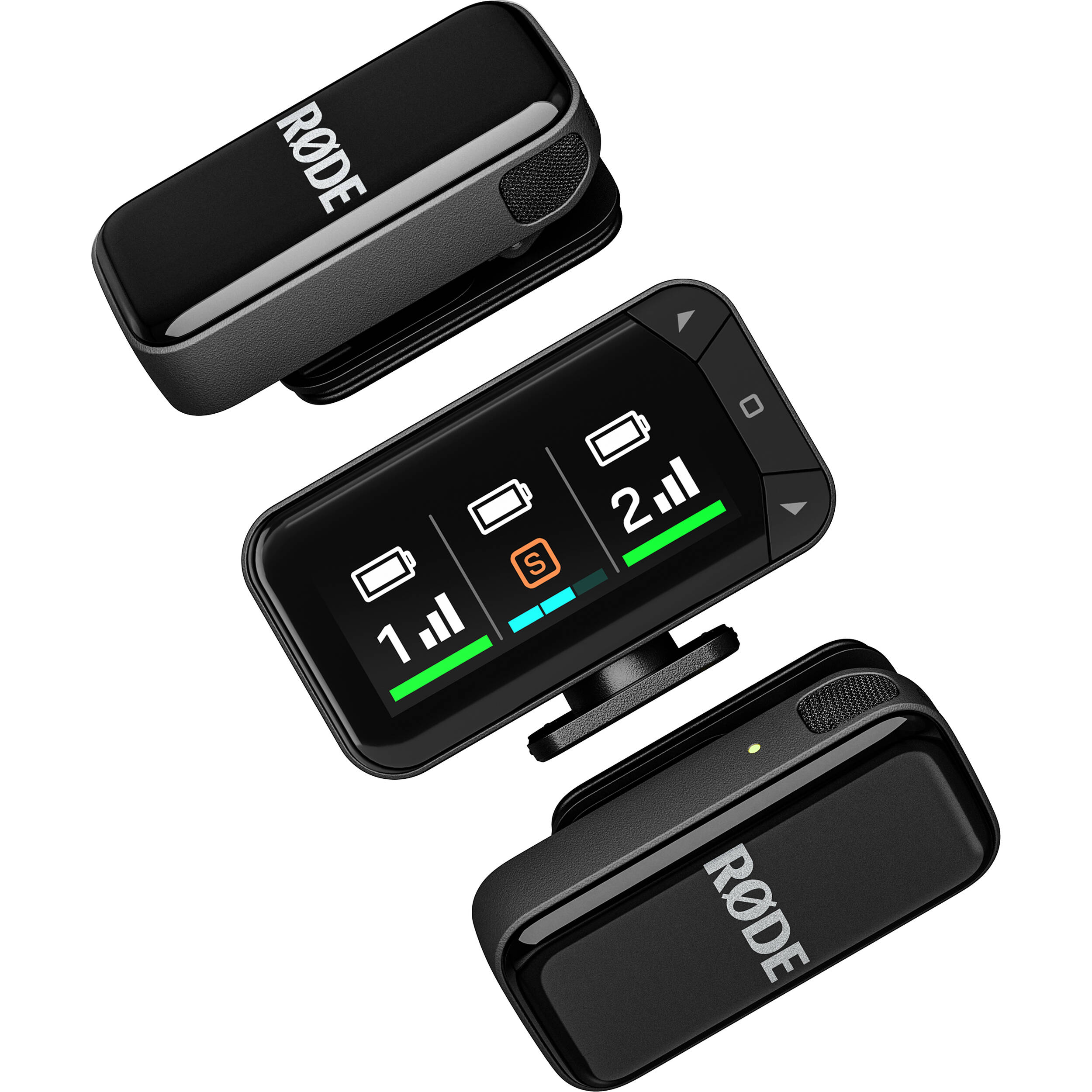 Rode Wireless Micro Camera Kit 2-Person Ultracompact Wireless Microphone Pro System for Cameras and Mobile Devices (2.4 GHz)