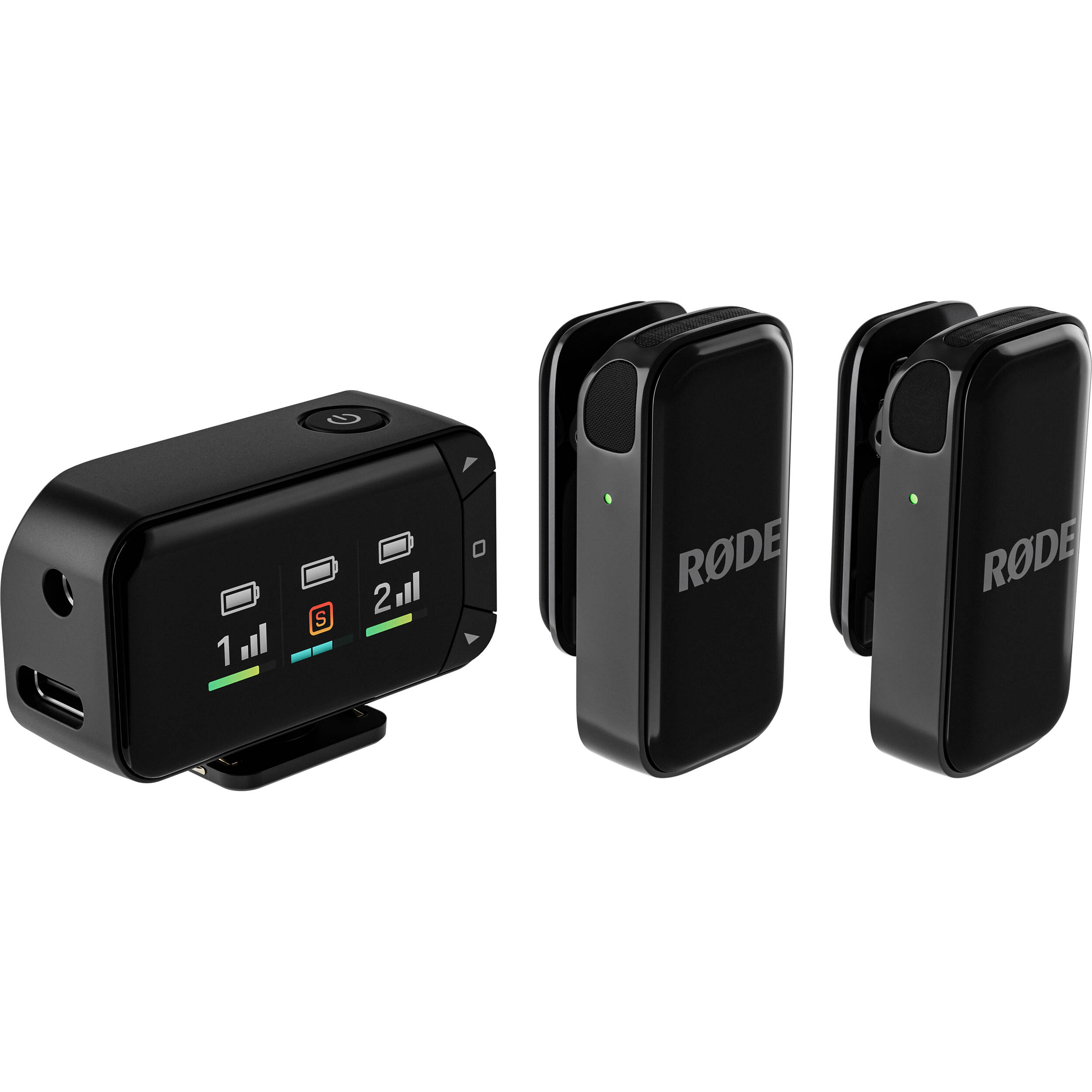 Rode Wireless Micro Camera Kit 2-Person Ultracompact Wireless Microphone Pro System for Cameras and Mobile Devices (2.4 GHz)