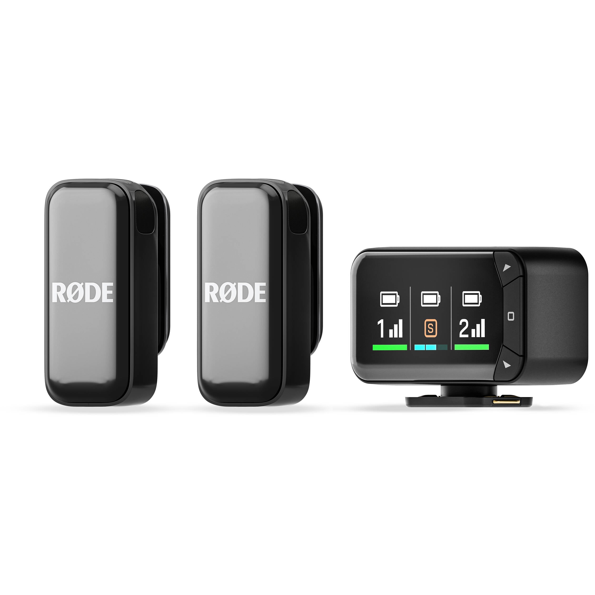 Rode Wireless Micro Camera Kit 2-Person Ultracompact Wireless Microphone Pro System for Cameras and Mobile Devices (2.4 GHz)
