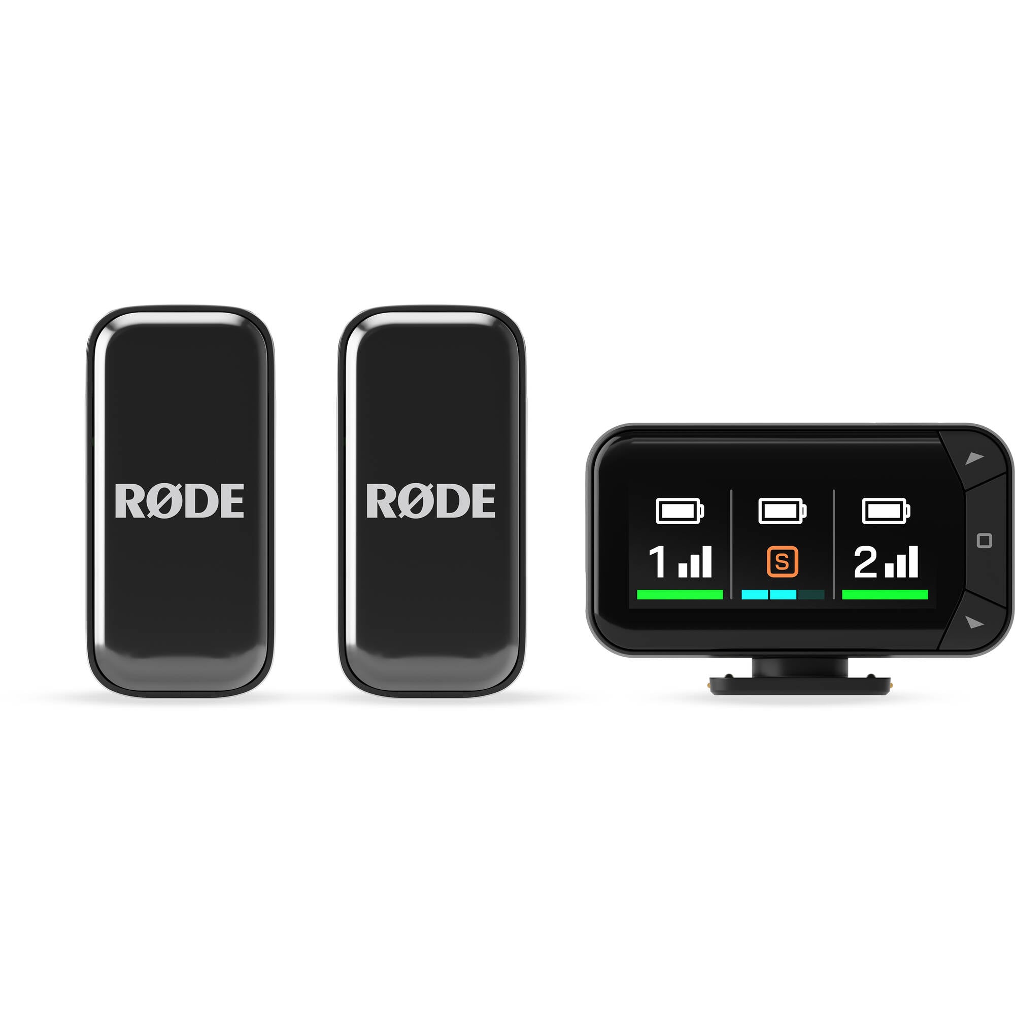 Rode Wireless Micro Camera Kit 2-Person Ultracompact Wireless Microphone Pro System for Cameras and Mobile Devices (2.4 GHz)