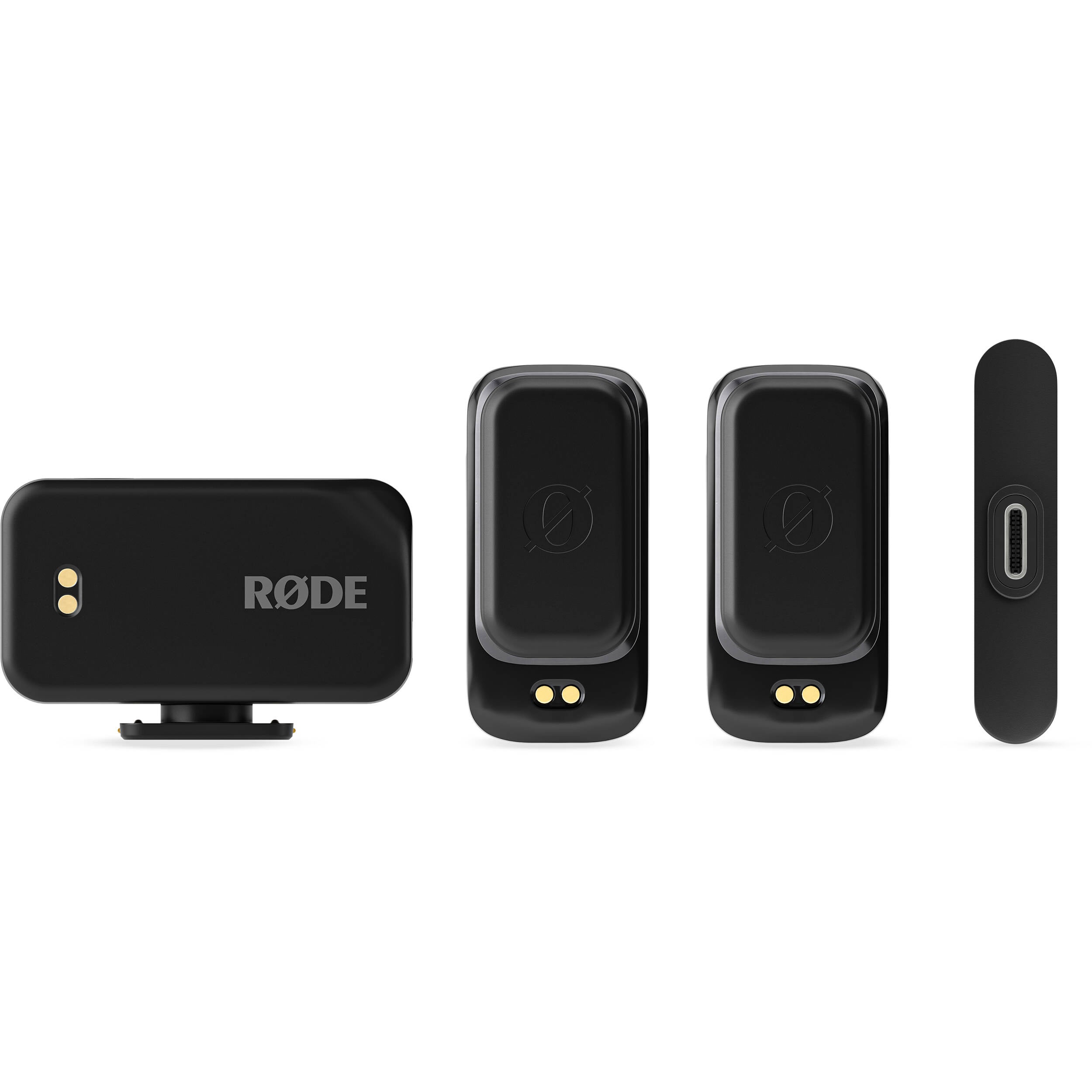 Rode Wireless Micro Camera Kit 2-Person Ultracompact Wireless Microphone Pro System for Cameras and Mobile Devices (2.4 GHz)