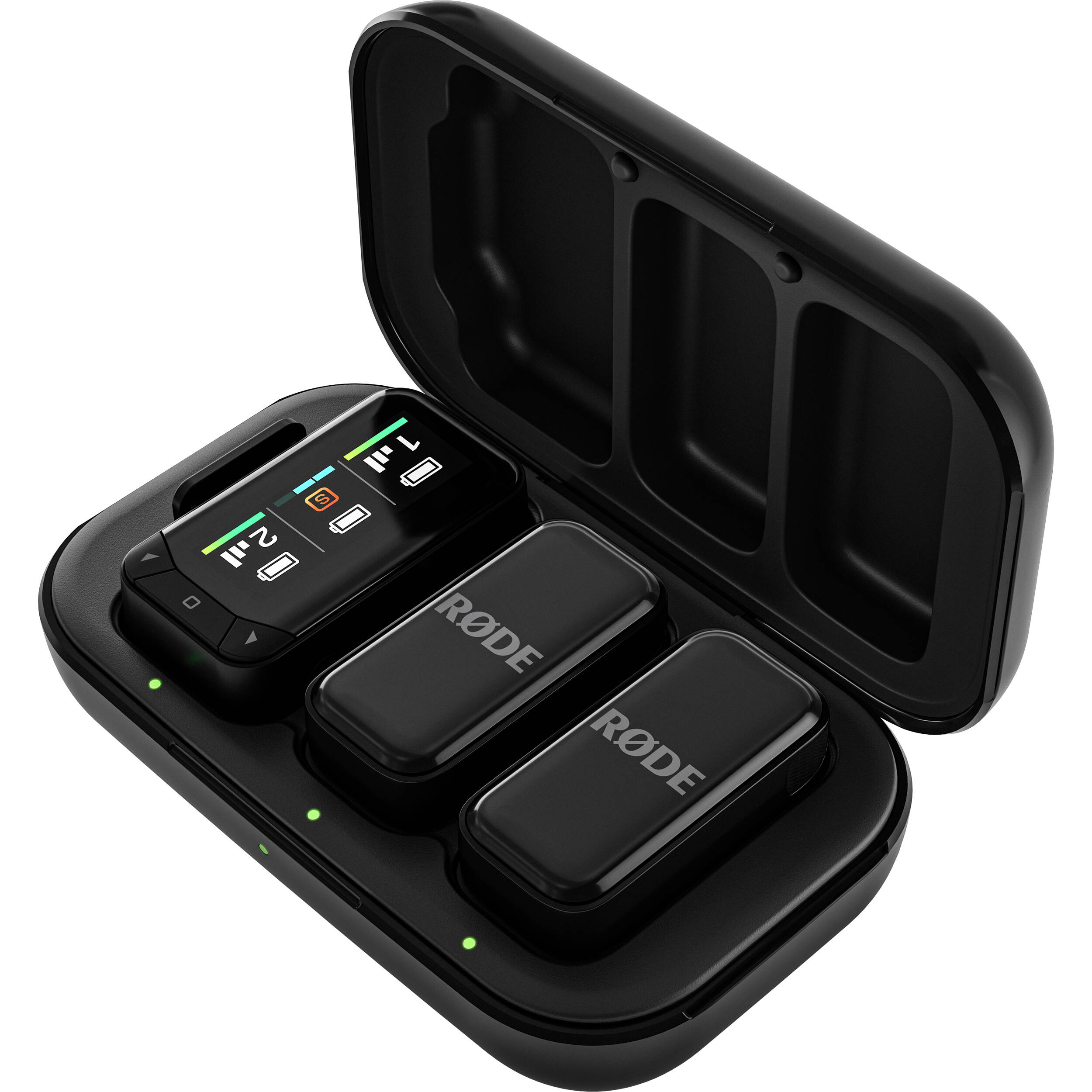 Rode Wireless Micro Camera Kit 2-Person Ultracompact Wireless Microphone Pro System for Cameras and Mobile Devices (2.4 GHz)