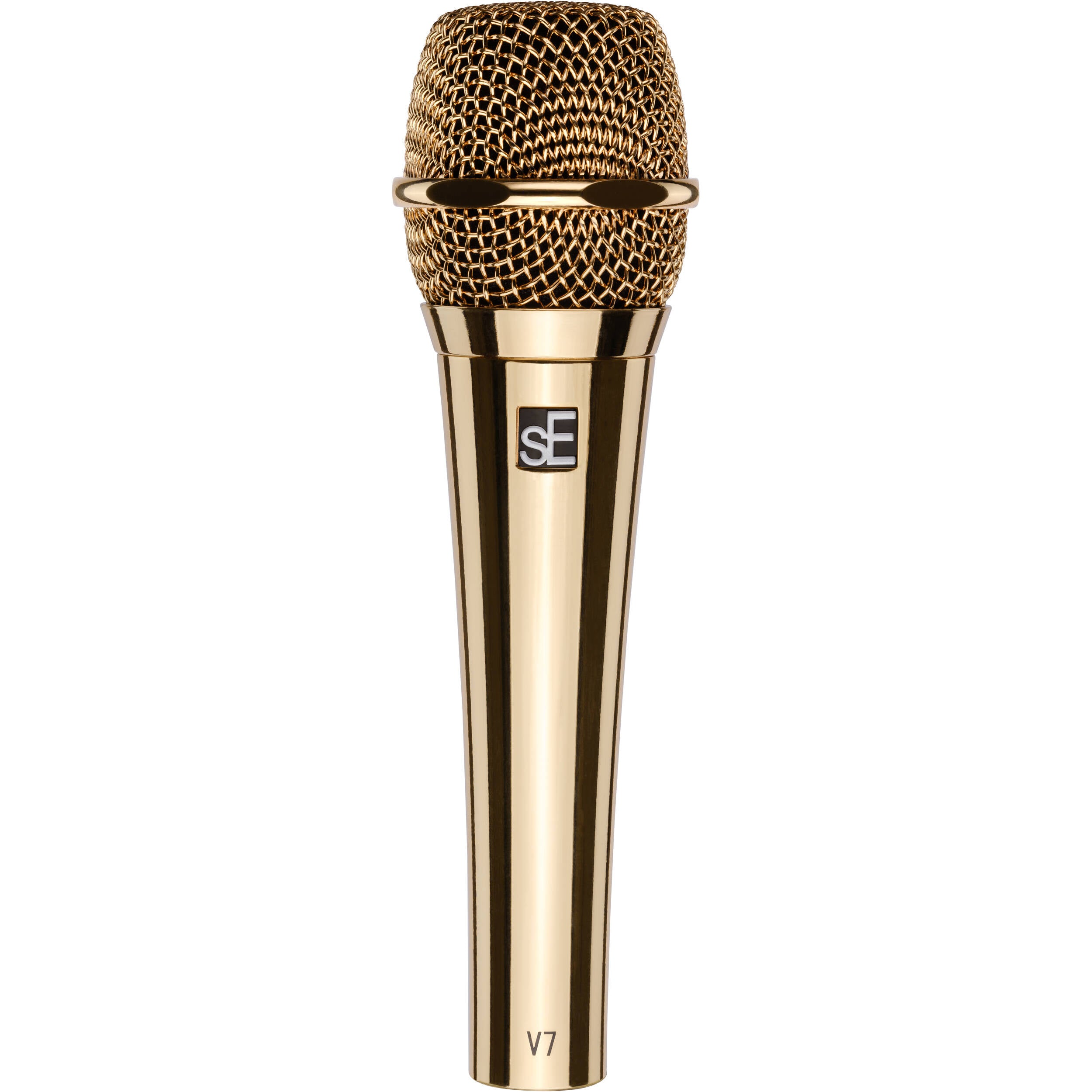sE Electronics V7 Supercardioid Dynamic Handheld Microphone (Gold)