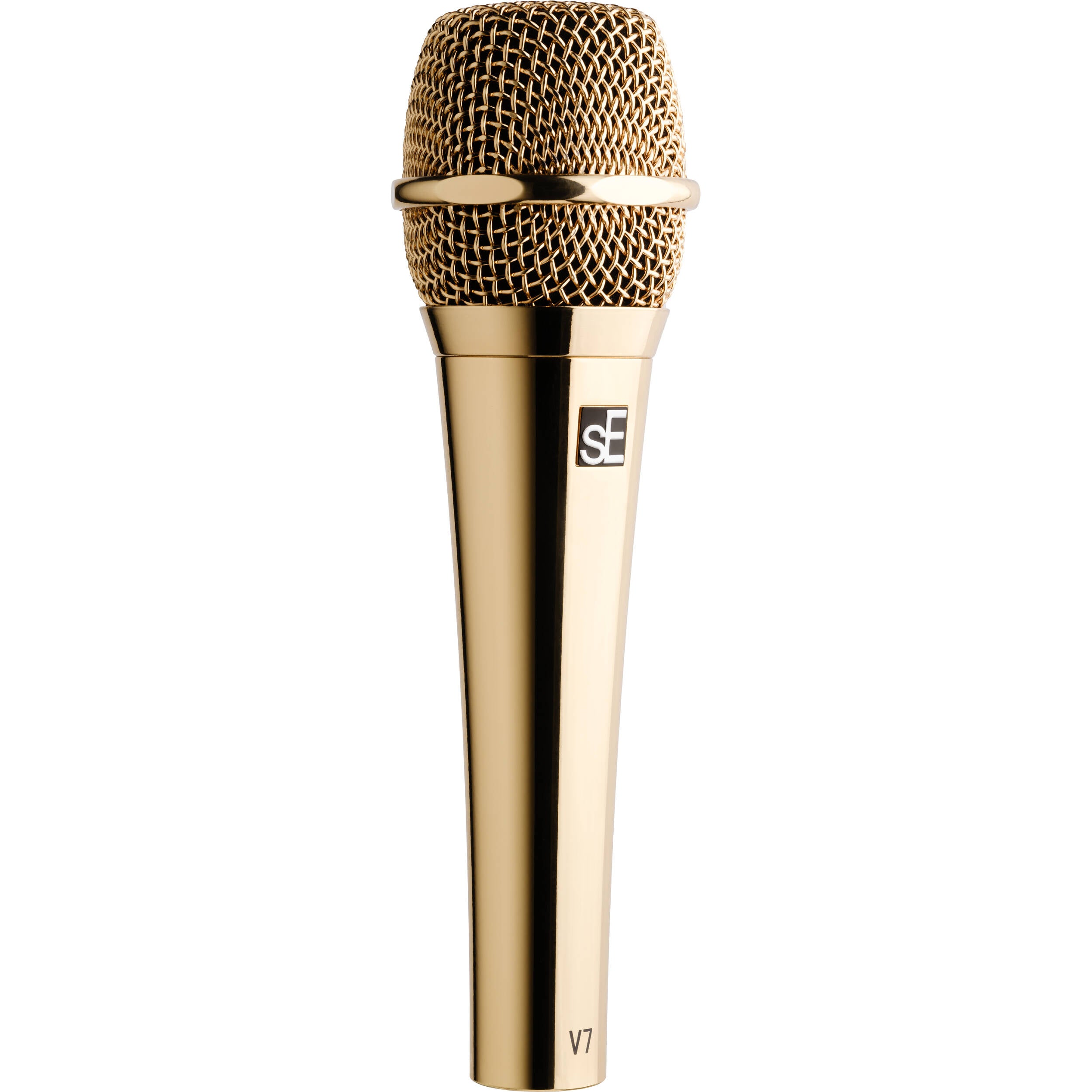 sE Electronics V7 Supercardioid Dynamic Handheld Microphone (Gold)