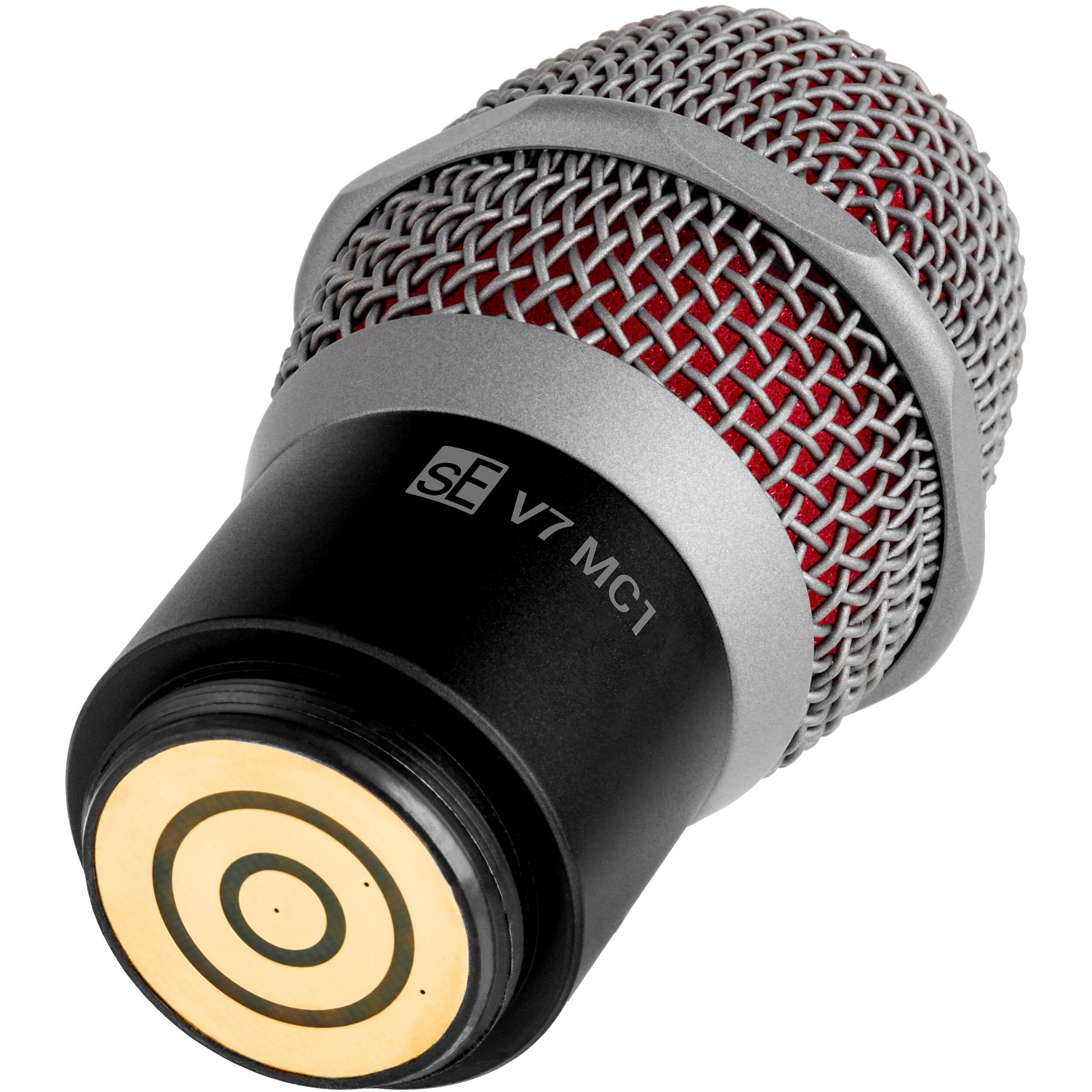 sE Electronics V7 MC1 Supercardioid Dynamic Microphone Capsule with MP03 Pouch (Black and Red)