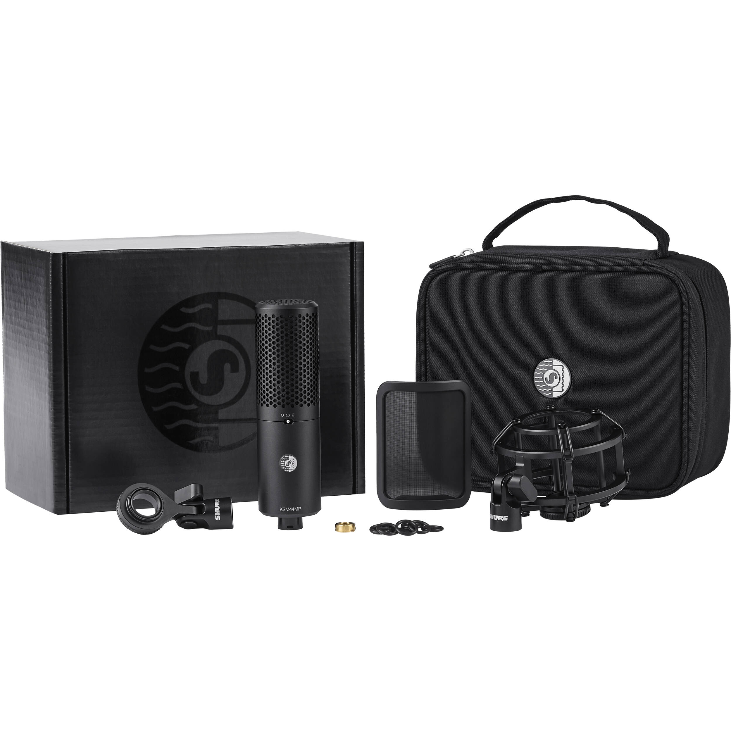 Shure KSM44MP Large-Diaphragm Multi-Pattern Condenser Microphone