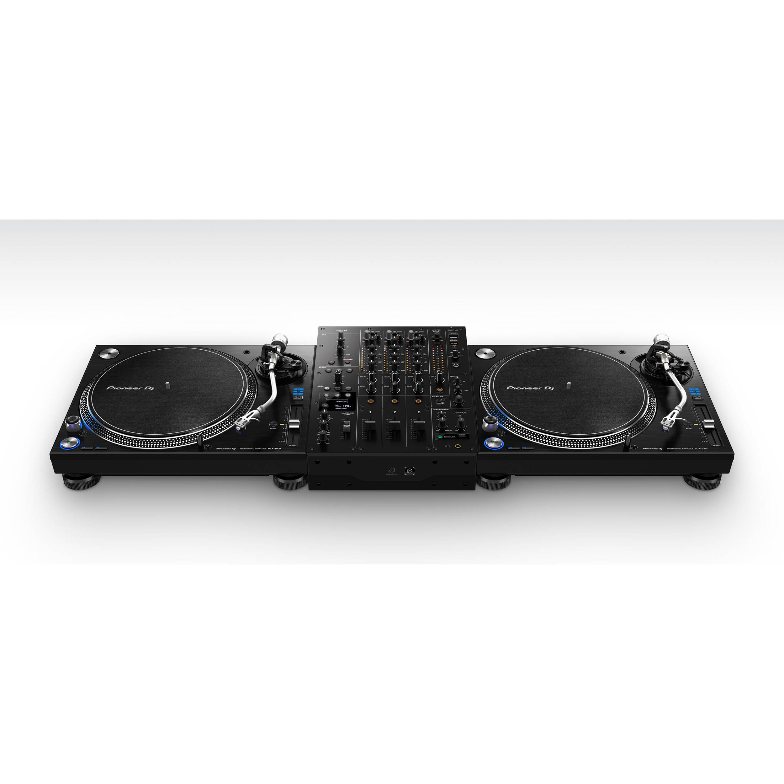 AlphaTheta DJM-V5 3-Channel Professional DJ Mixer (Black)