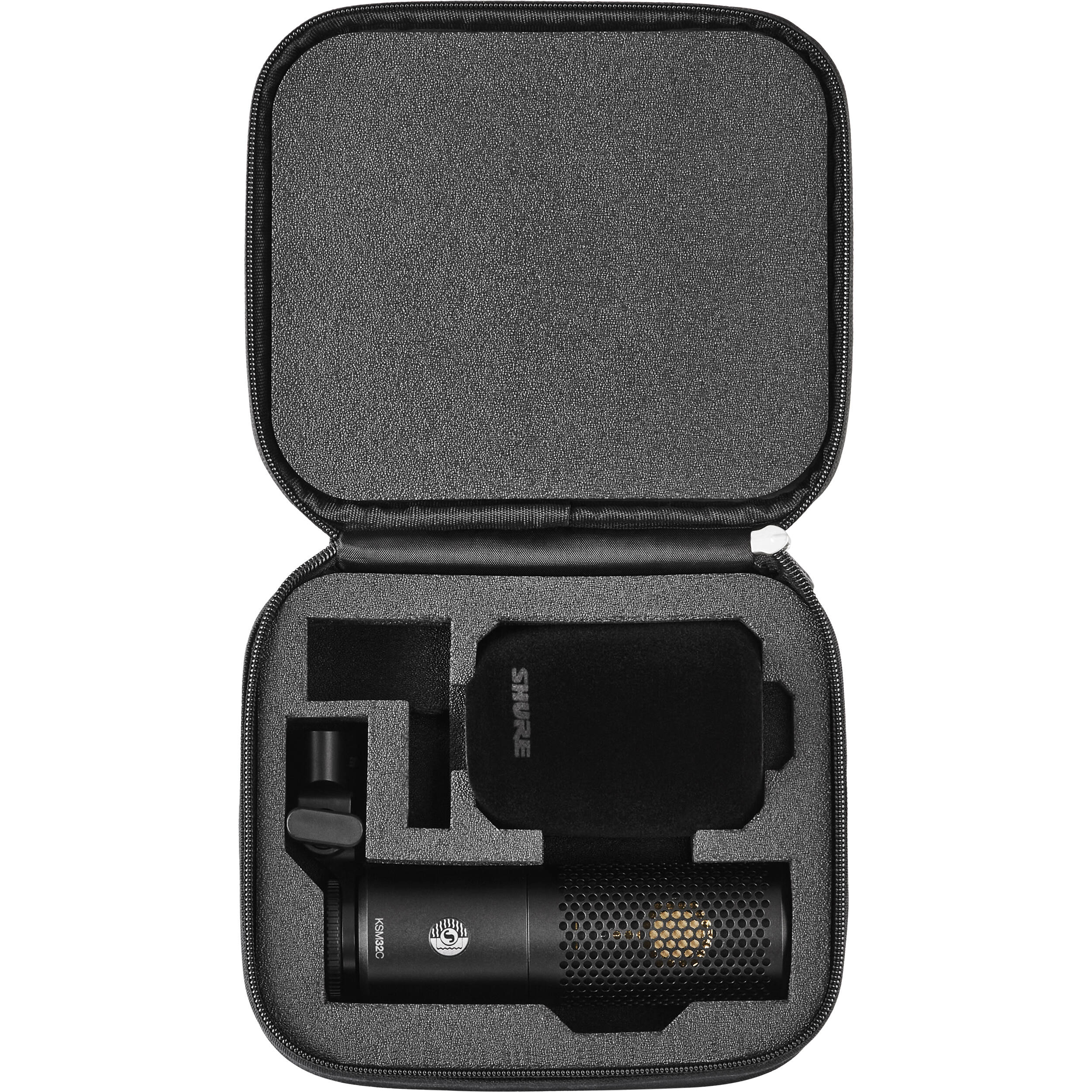 Shure KSM32C/HM Large-Diaphragm Cardioid Condenser Microphone (Stage Kit)