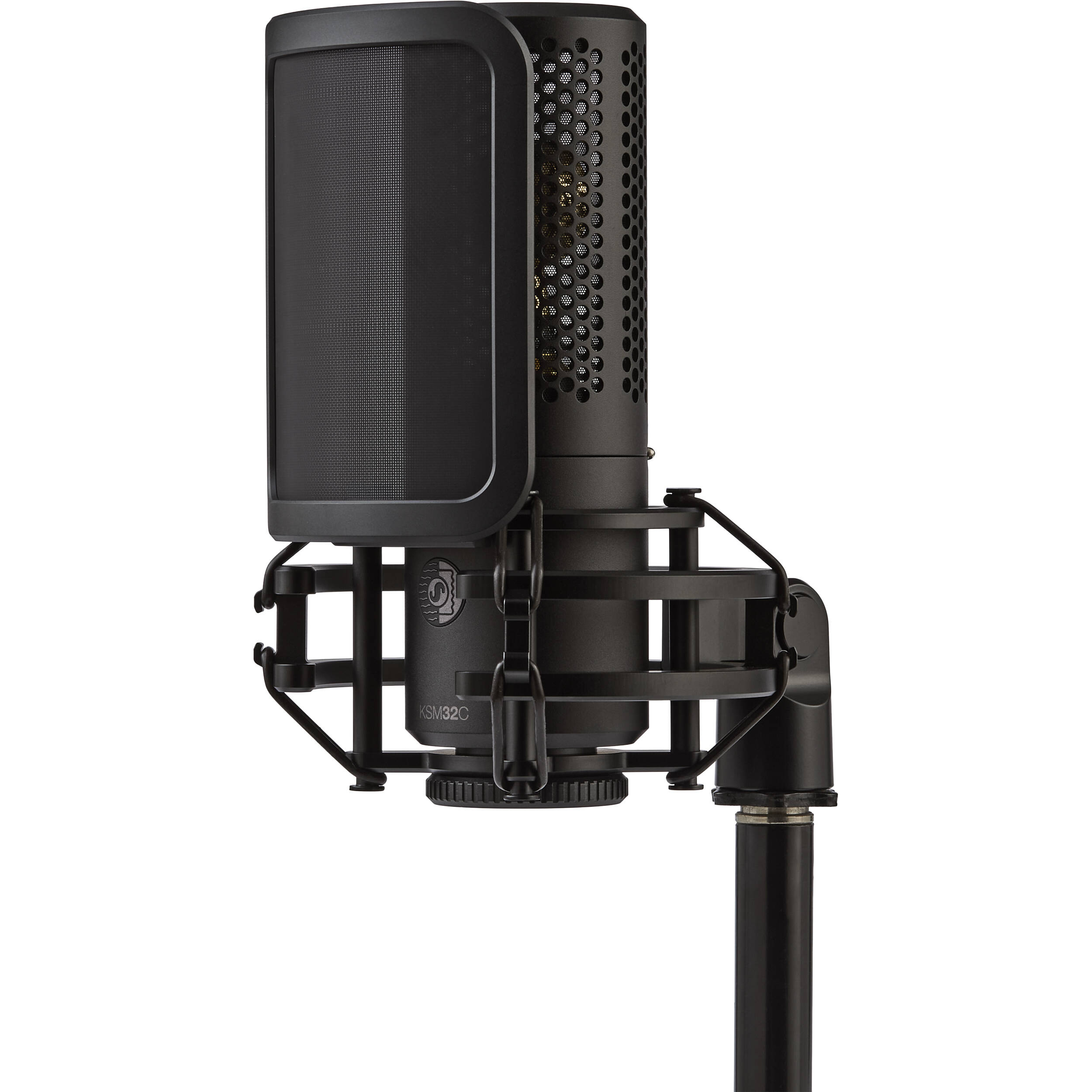 Shure KSM32C/SM Large-Diaphragm Cardioid Condenser Microphone (Studio Kit)