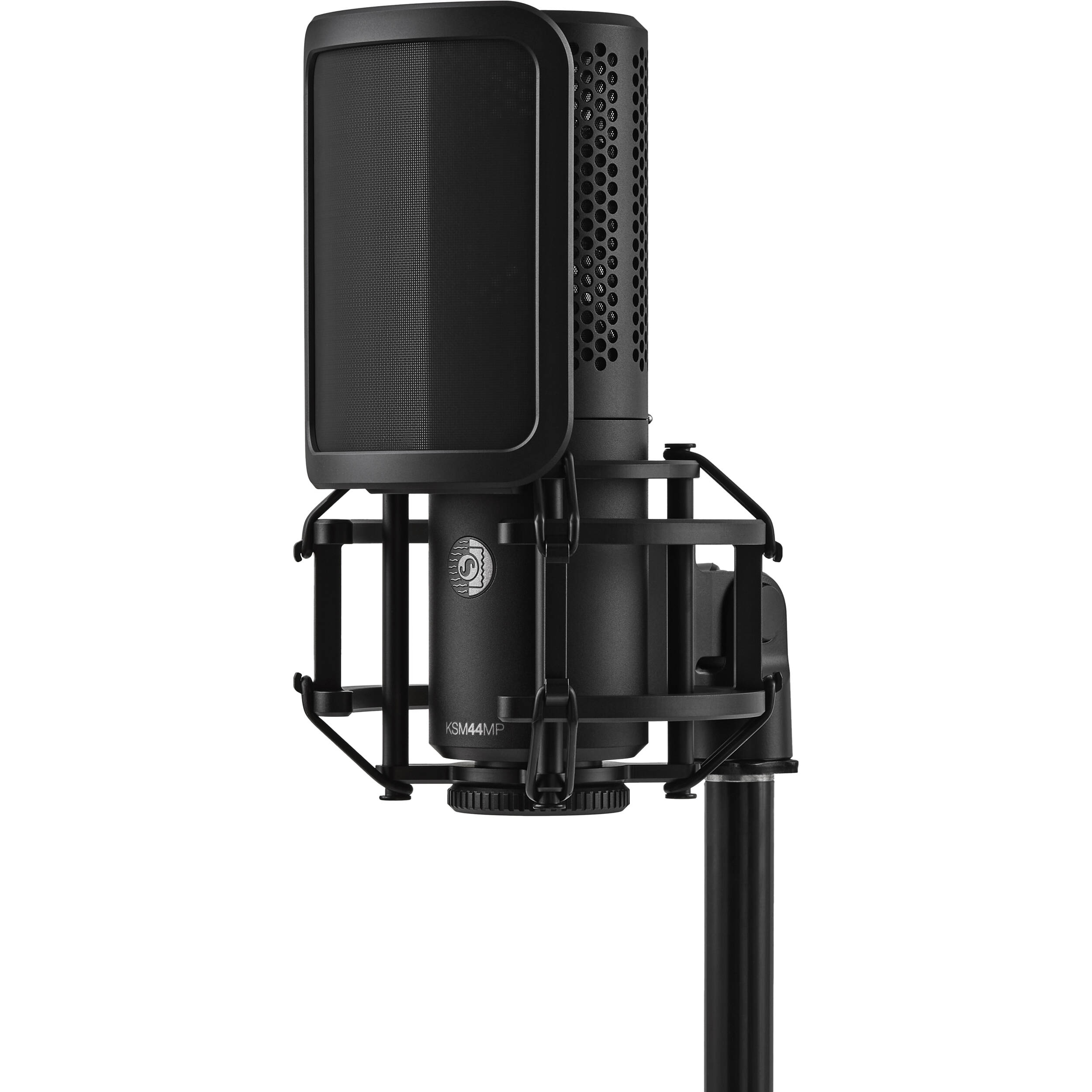 Shure KSM44MP Large-Diaphragm Multi-Pattern Condenser Microphone