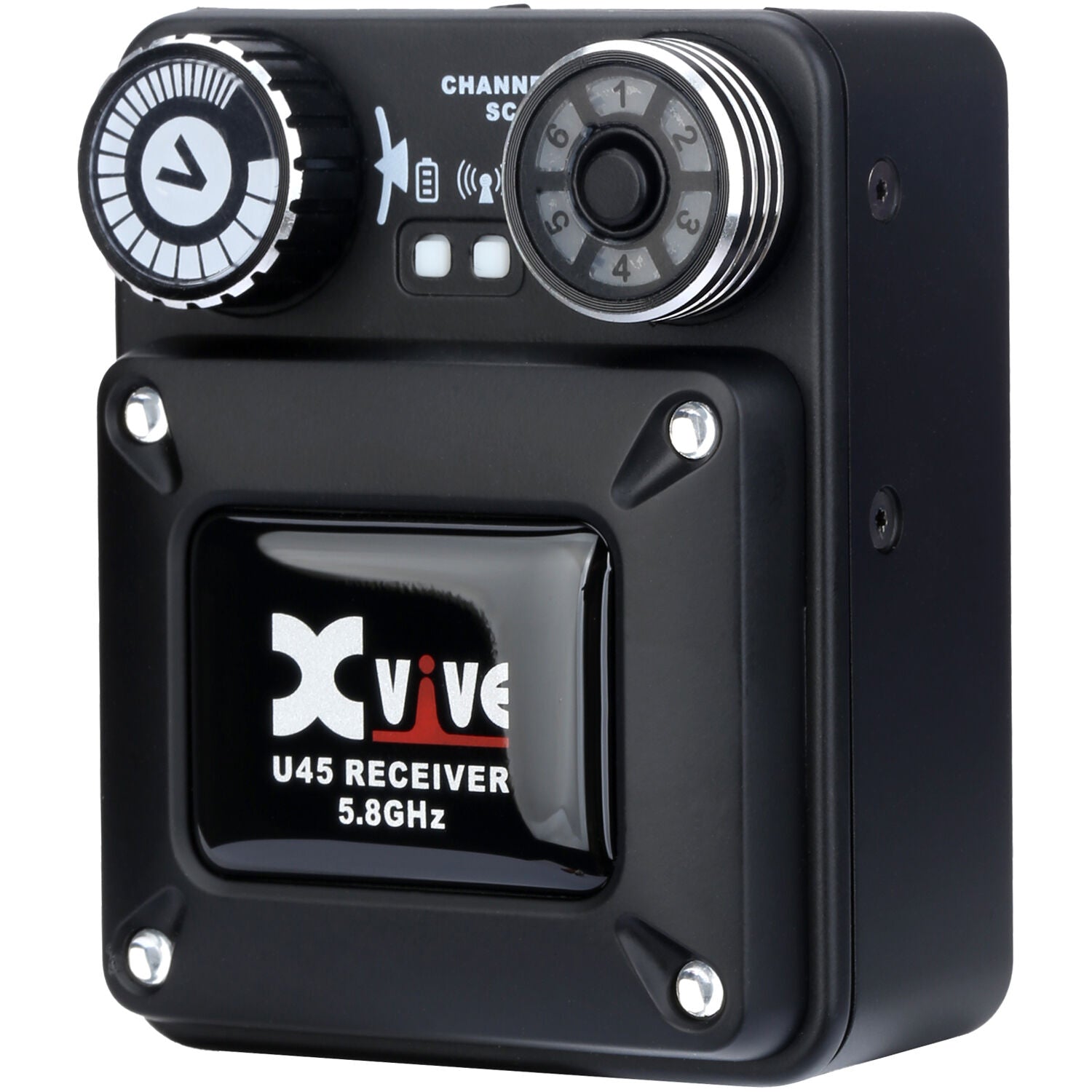 Xvive Audio U45 Wireless In-Ear Monitor System (5.8 GHz, Black)