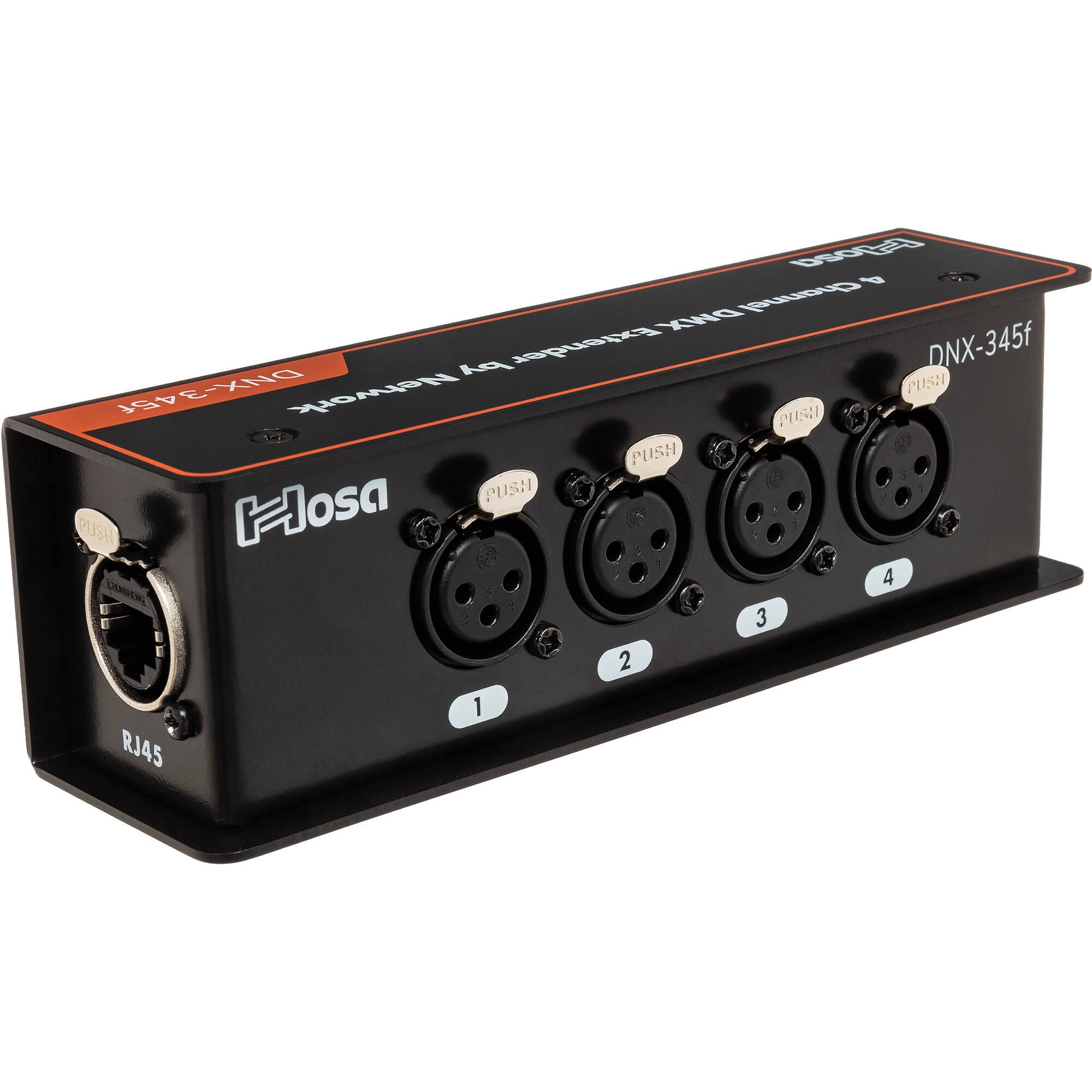 Hosa DNX-345F 4-Channel 3-Pin Female XLR to RJ45 CAT Cable Extender