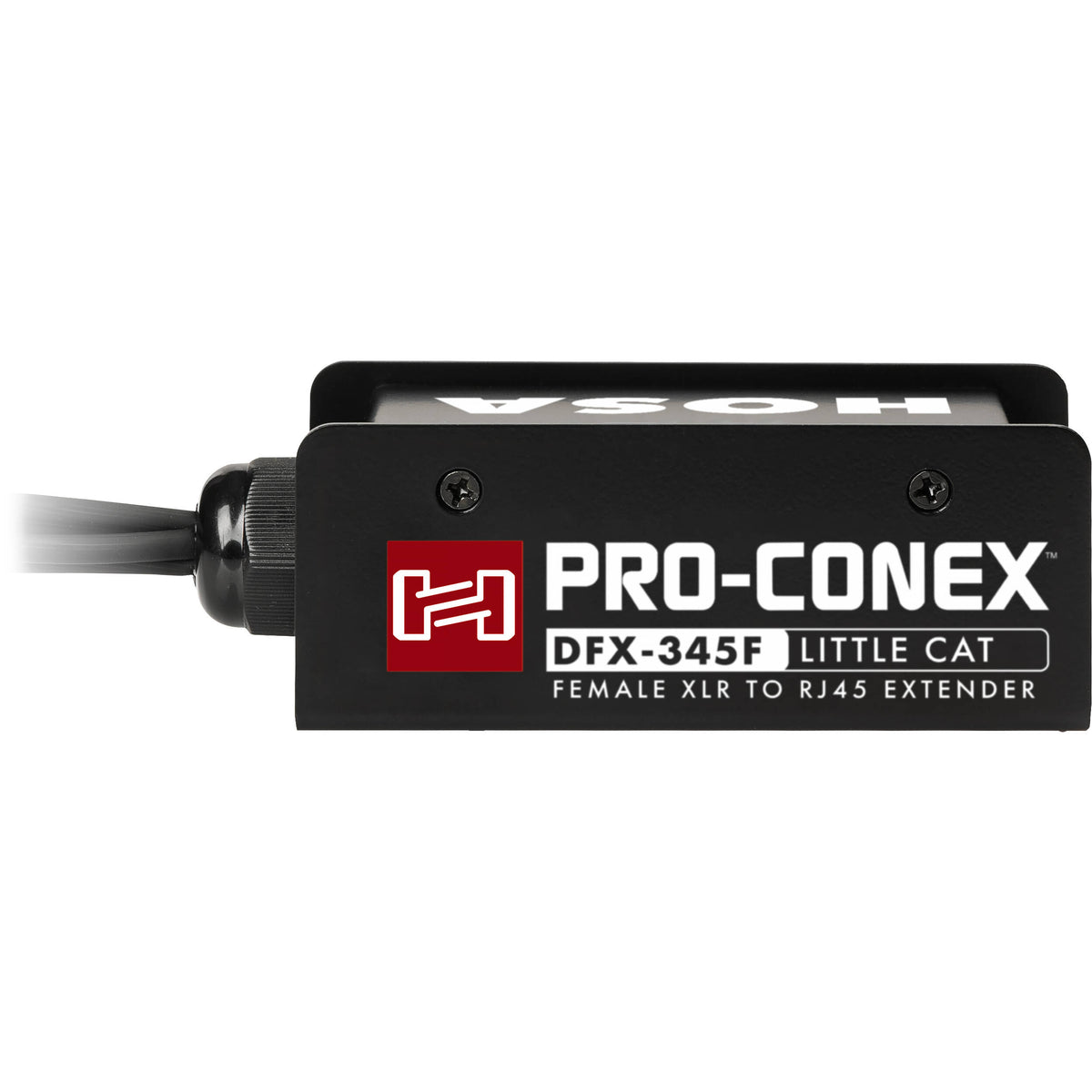 Hosa DFX-345F Pro-Conex Little Cat Breakout Snake (RJ45 to 4x Female XLR)