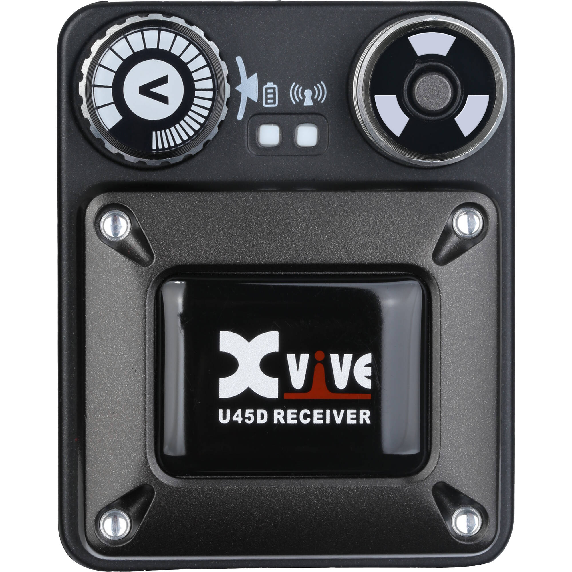 Xvive Audio U45D Stereo In-Ear Monitor Wireless System (5.8 GHz, Black)