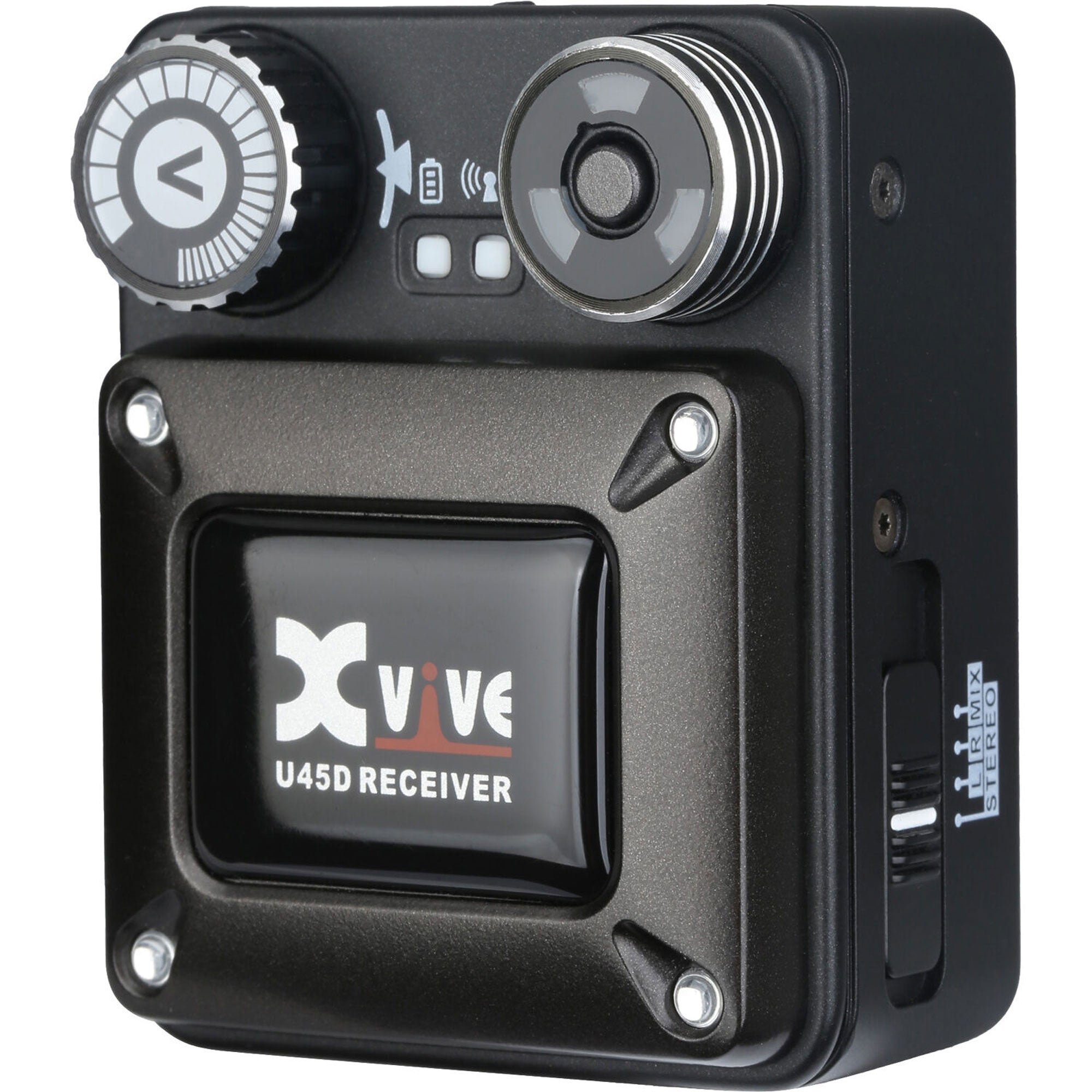 Xvive Audio U45D Stereo In-Ear Monitor Wireless System (5.8 GHz, Black)