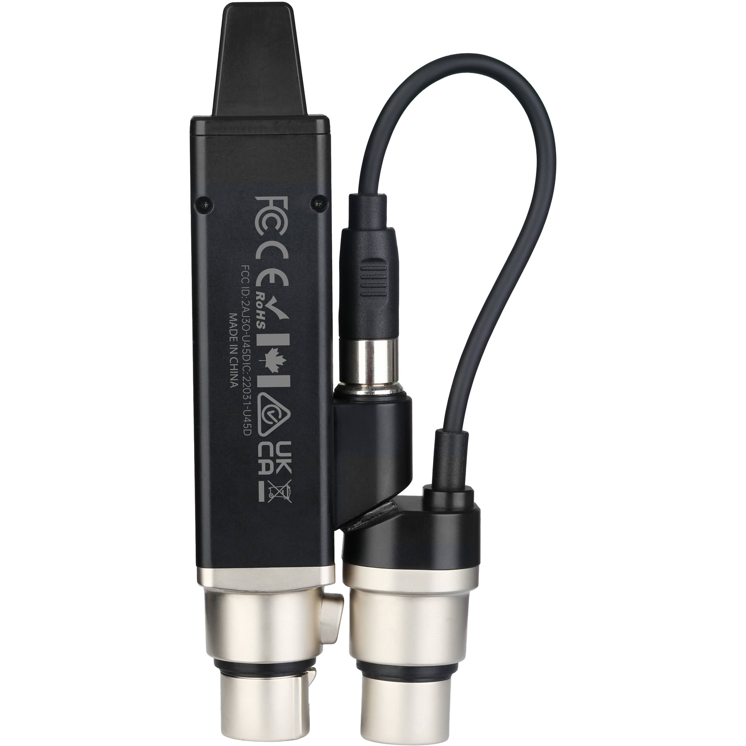 Xvive Audio U45D Stereo In-Ear Monitor Wireless System (5.8 GHz, Black)