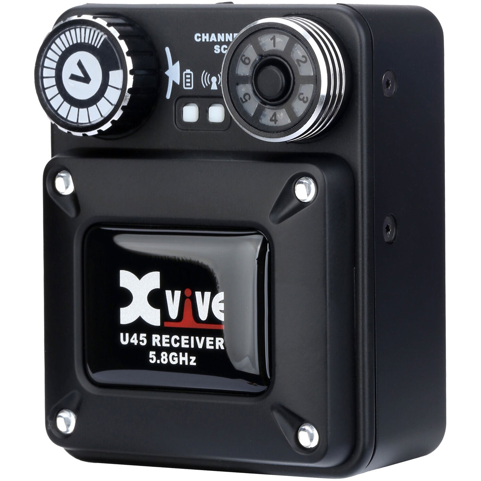 Xvive Audio U45R Wireless Receiver for U45 In-Ear Monitor System (5.8 GHz, Black)