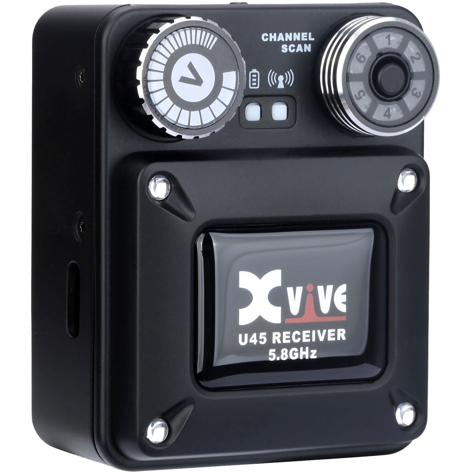 Xvive Audio U45R Wireless Receiver for U45 In-Ear Monitor System (5.8 GHz, Black)