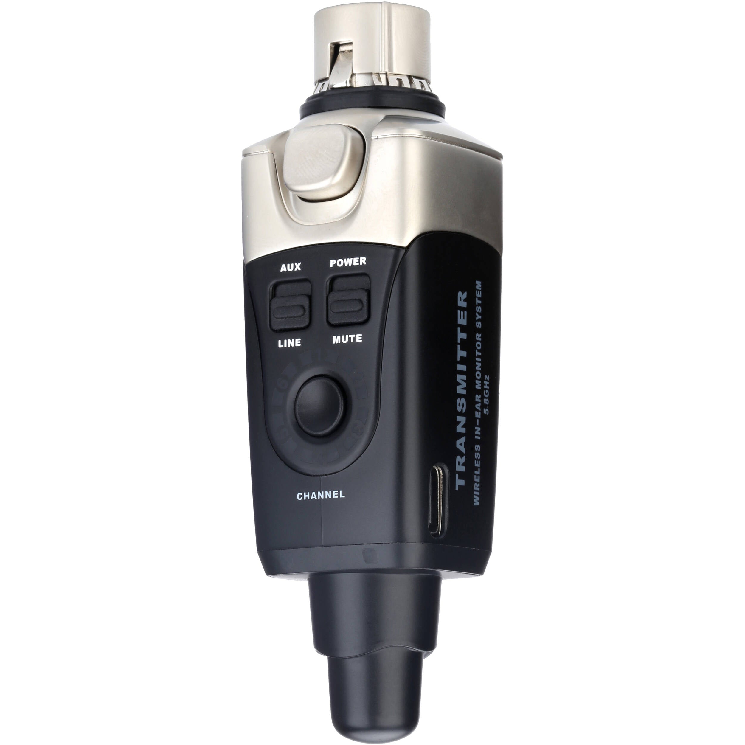 Xvive Audio U45T Wireless Transmitter for U45 In-Ear Monitor System (5.8 GHz, Black)