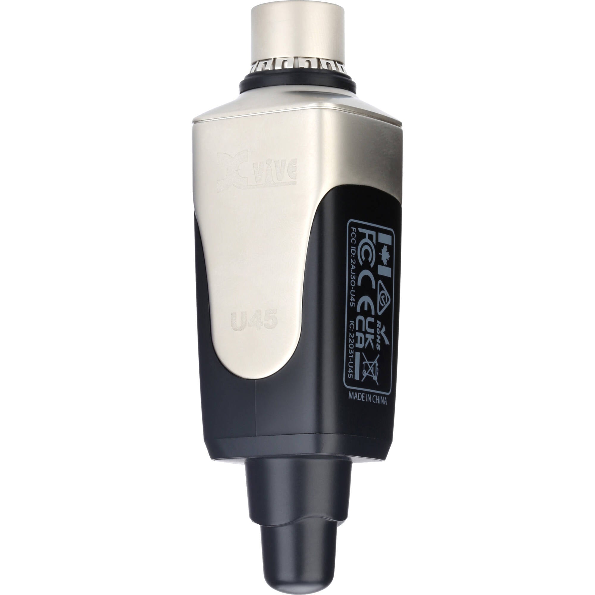 Xvive Audio U45T Wireless Transmitter for U45 In-Ear Monitor System (5.8 GHz, Black)