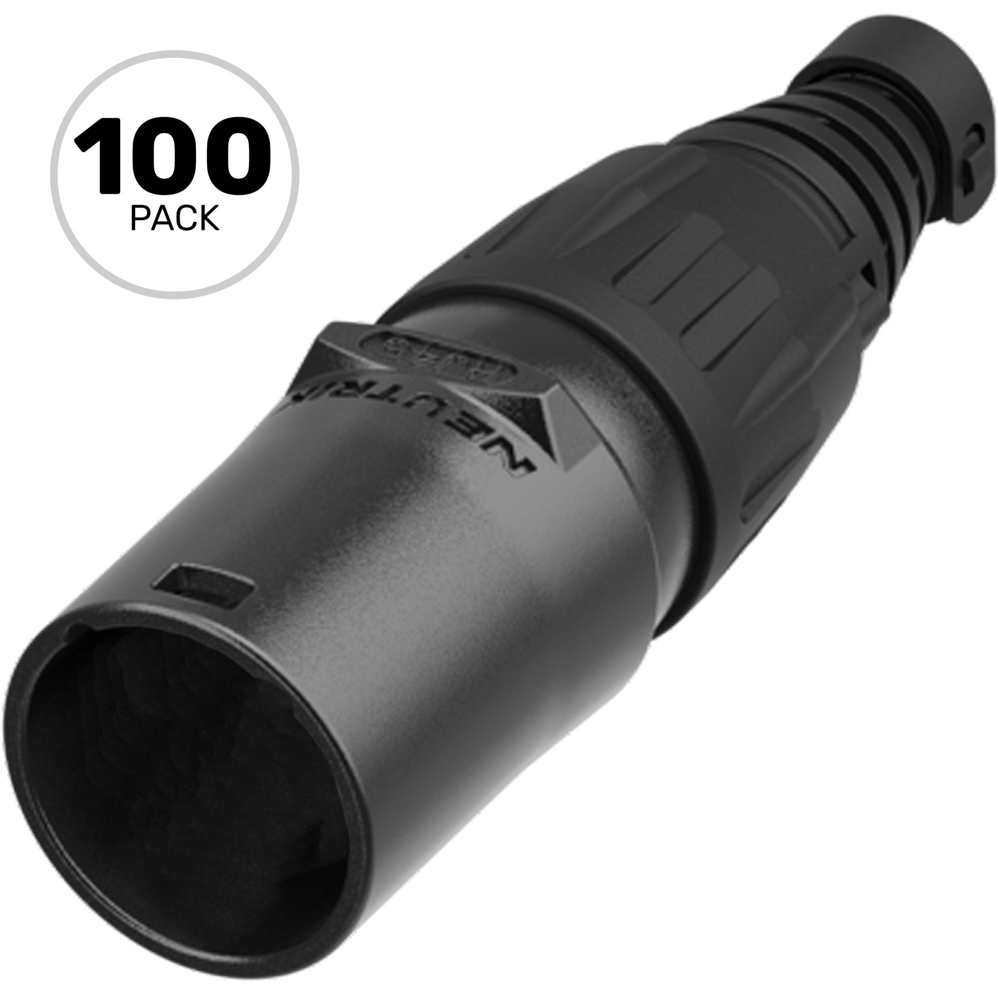 Neutrik NE8MX-B etherCON Cable Connector Carrier for Pre-Assembled RJ45 (Black, Box of 100)