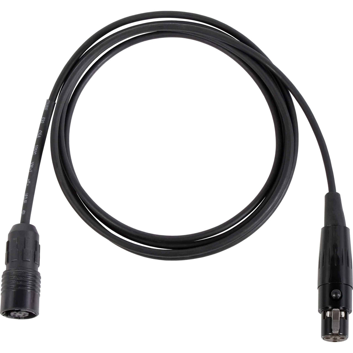 Galaxy Audio CBL2OSHUBK Adapter Cable for H2O7 Headset to Shure Systems