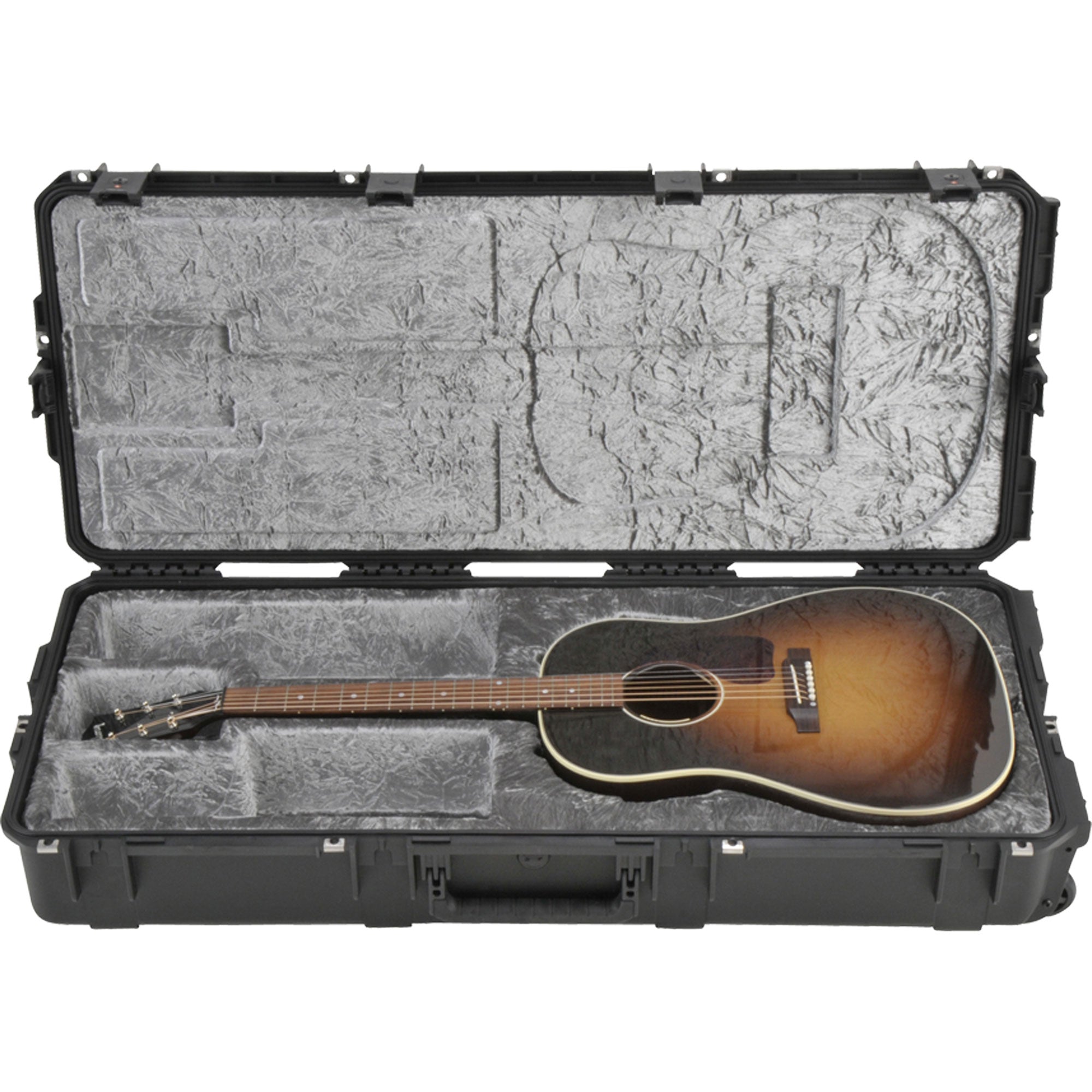 SKB 3i-4217-18 iSeries Waterproof Acoustic Guitar Case with Wheels (Black)