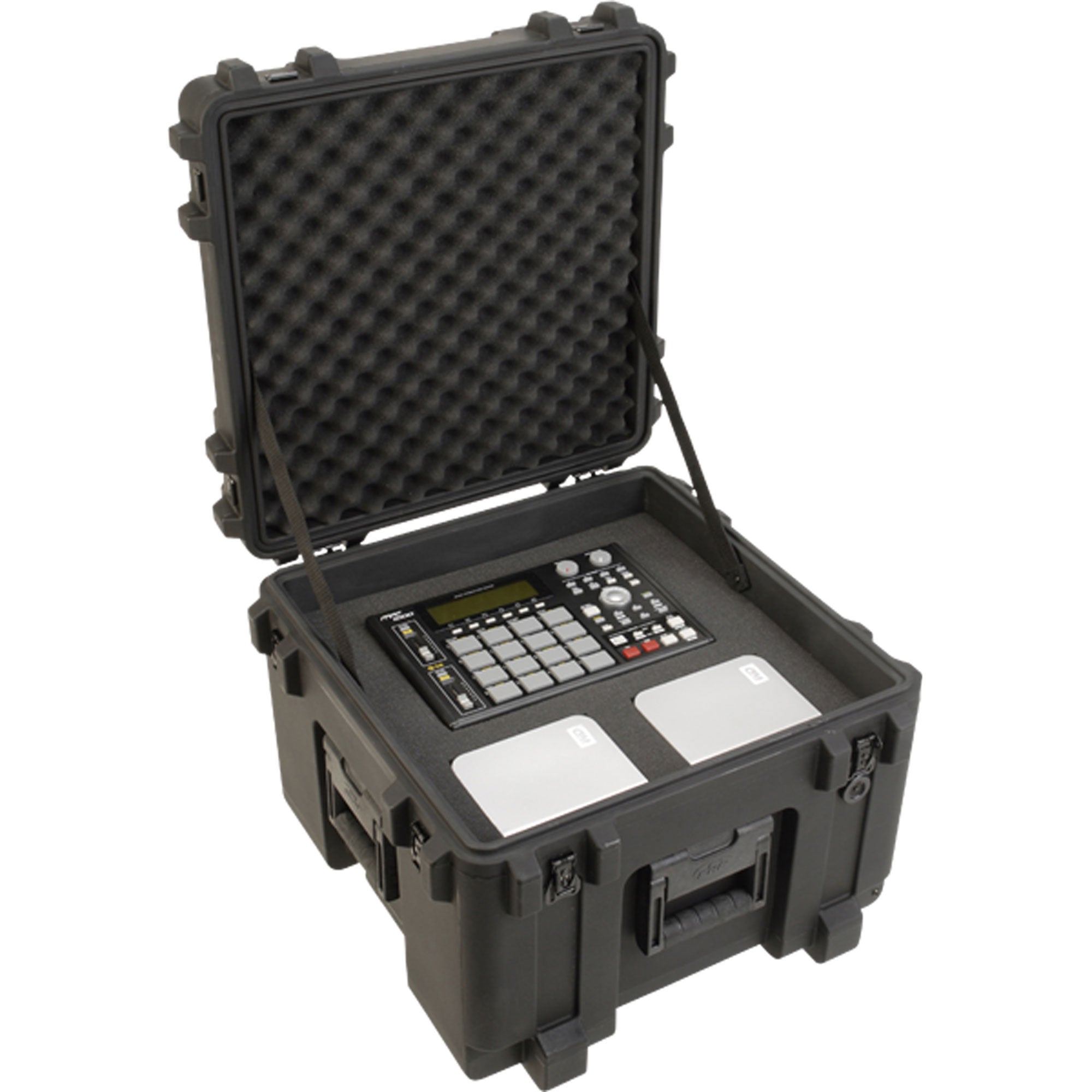 SKB 3R1919-14B-CW Roto-Molded Mil-Standard Waterproof Utility Case with Wheels (Cubed Foam)
