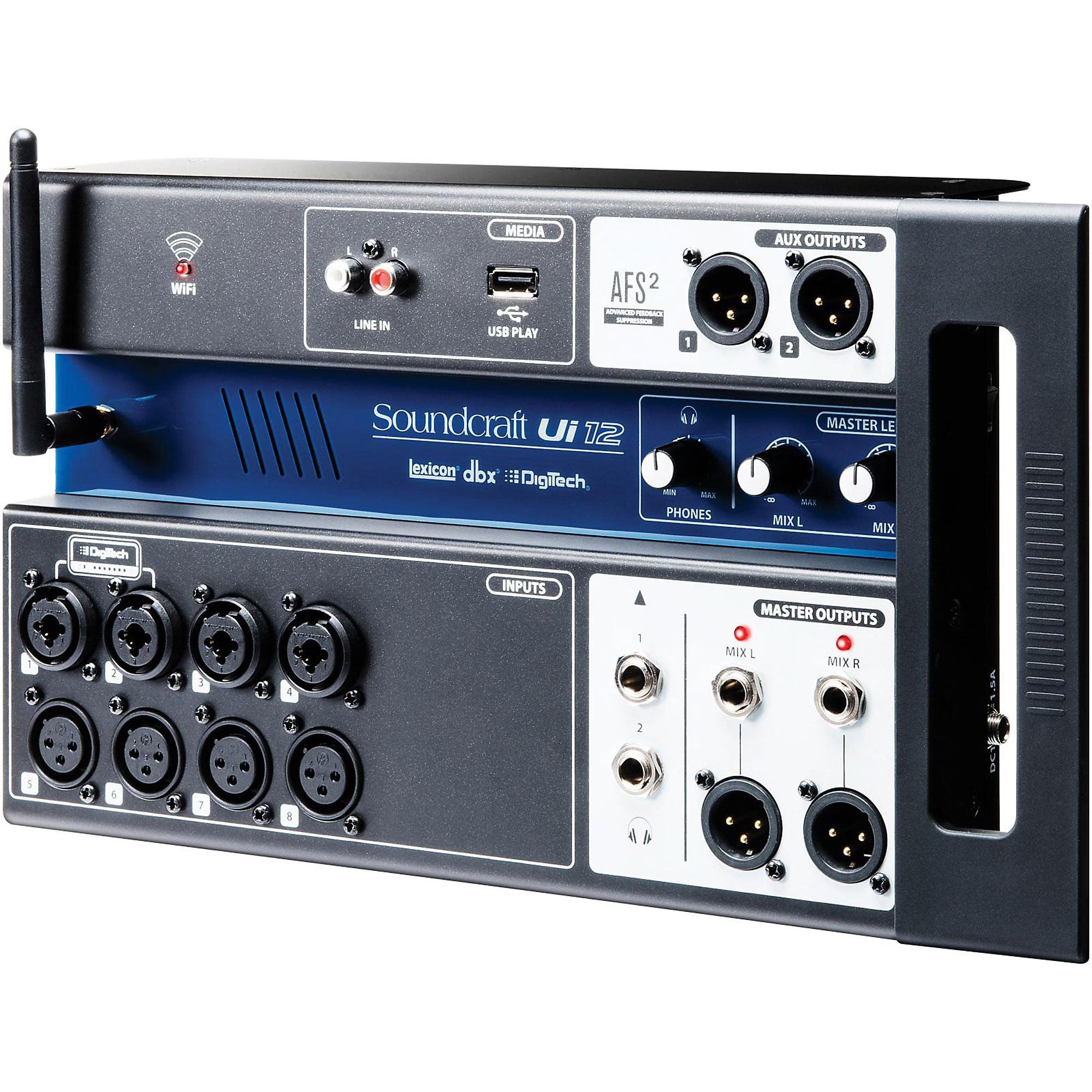 Soundcraft Ui12 12-Channel Digital Mixer