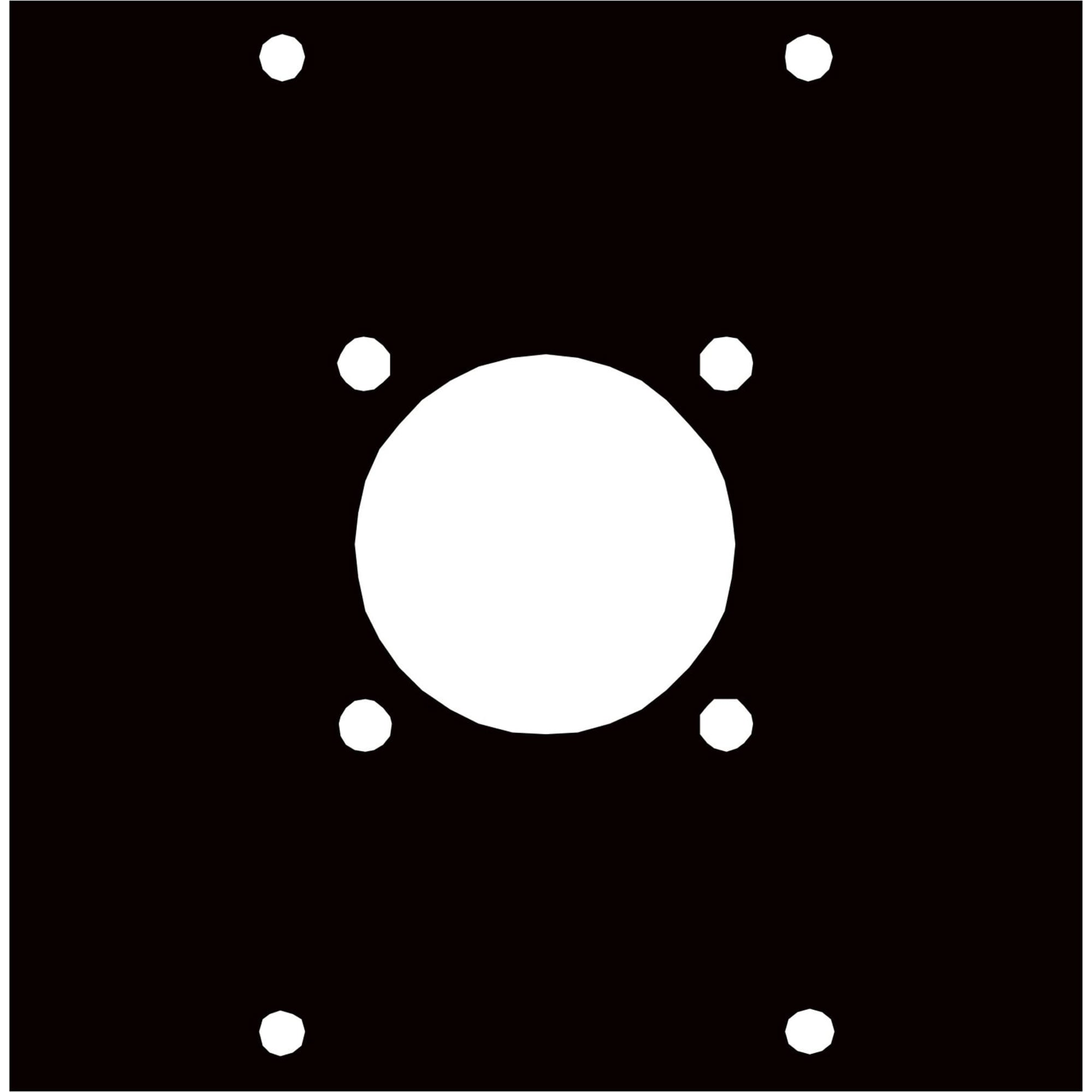 Middle Atlantic UCP-1W1 UCP Panel for One Whirlwind 39 Pin
