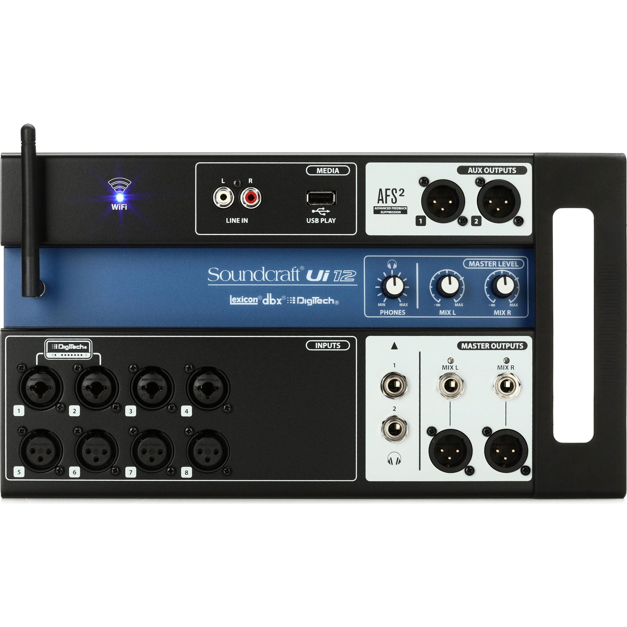 Soundcraft Ui12 12-Channel Digital Mixer