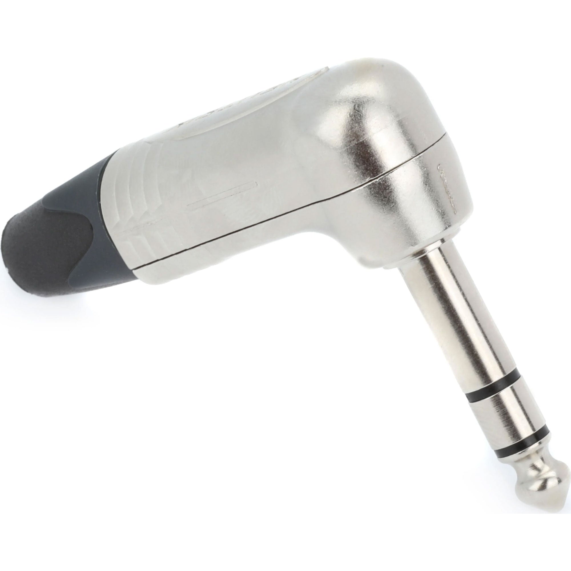 Neutrik NP3RX Professional Right-Angle 1/4" TRS Stereo Phone Plug (Nickel/Silver)