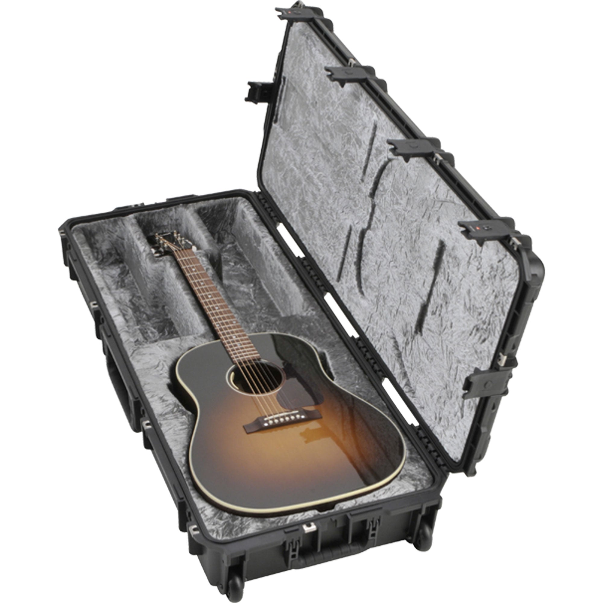 SKB 3i-4217-18 iSeries Waterproof Acoustic Guitar Case with Wheels (Black)
