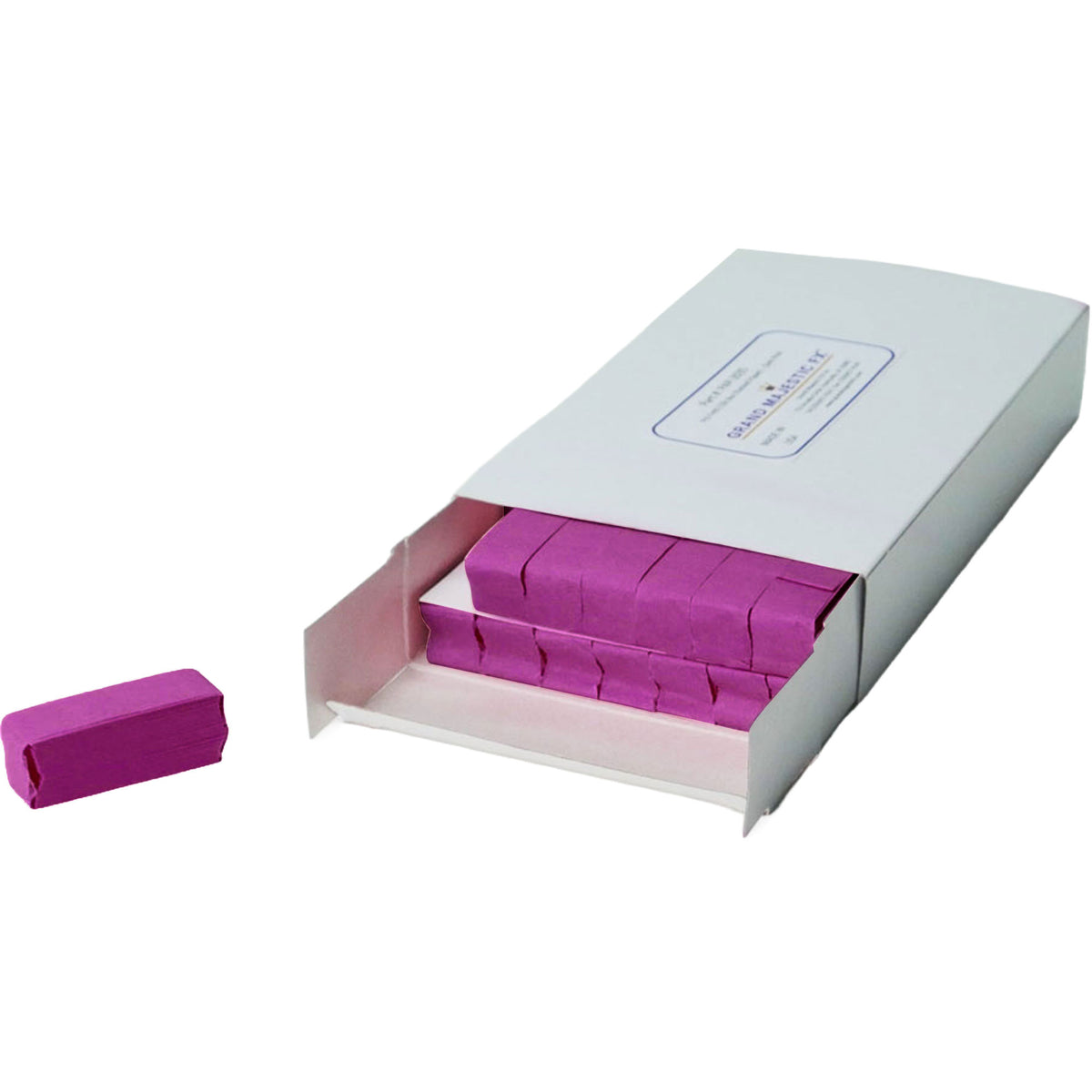 Grand Majestic FX Pro Fetti 1lb Box of Stacked Paper Confetti (Raspberry Pink)